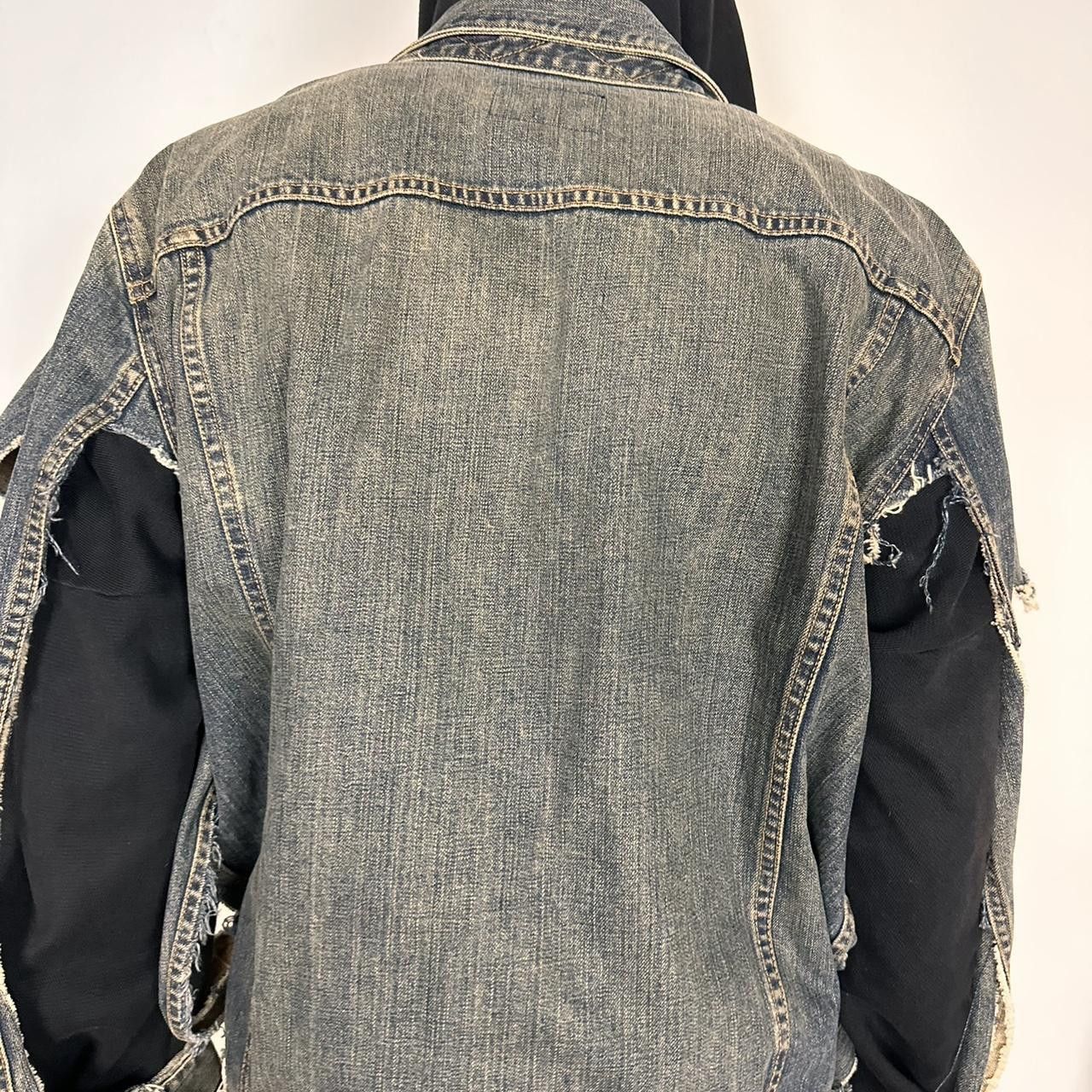 Gap ASTROBOI* GAP DECONSTRUCTED SAMURAI BLUE DENIM JACKET XL Size US XL / EU 56 / 4 - 6 Thumbnail