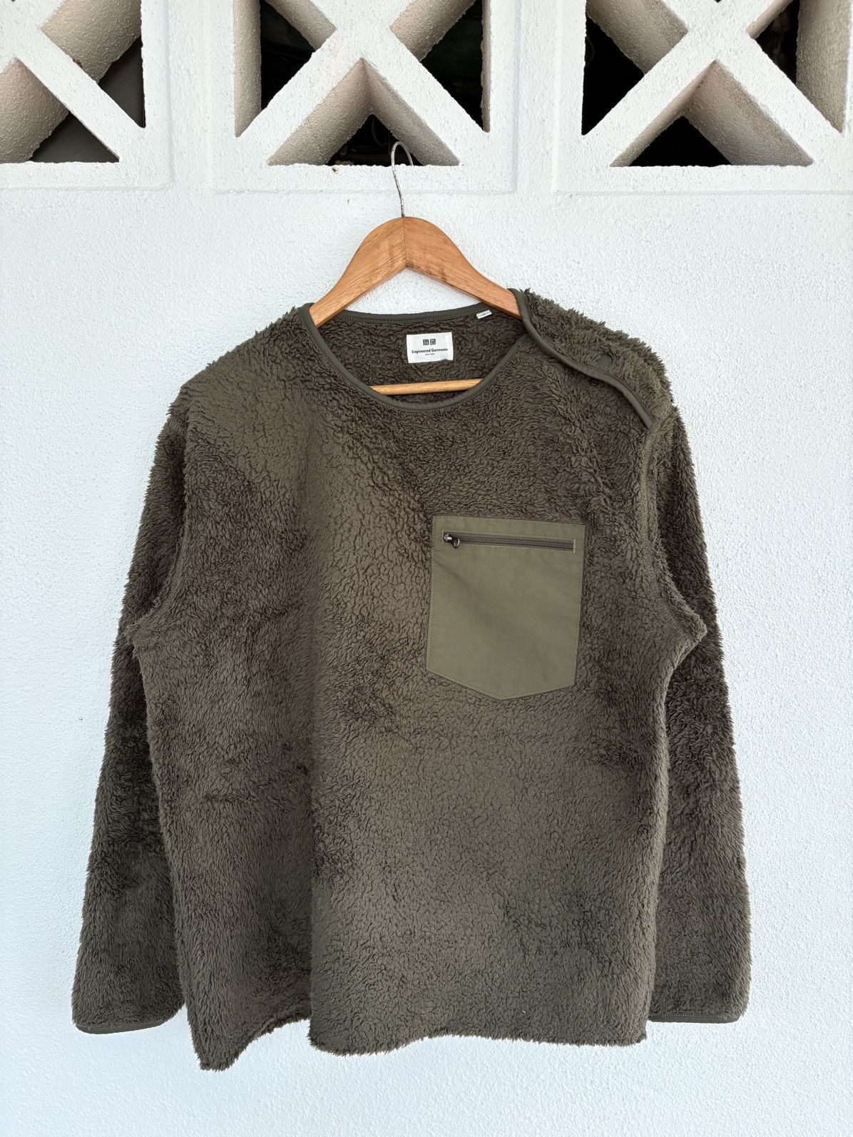Engineered Garments × Uniqlo Engineered Garments Uniqlo Fleece Jacket Size US M / EU 48-50 / 2 - 1 Thumbnail