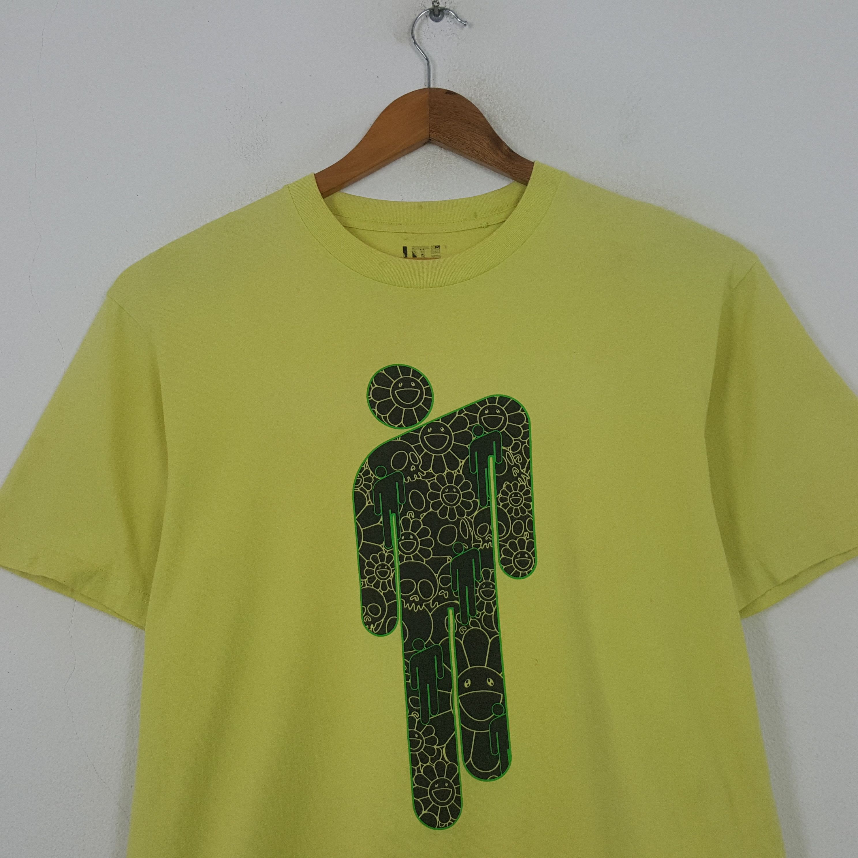 Billie Eilish × Takashi Murakami Vintage Billie Eilish x Takashi Murakami Japan T-shirt RR3 Size US L / EU 52-54 / 3 - 4 Thumbnail