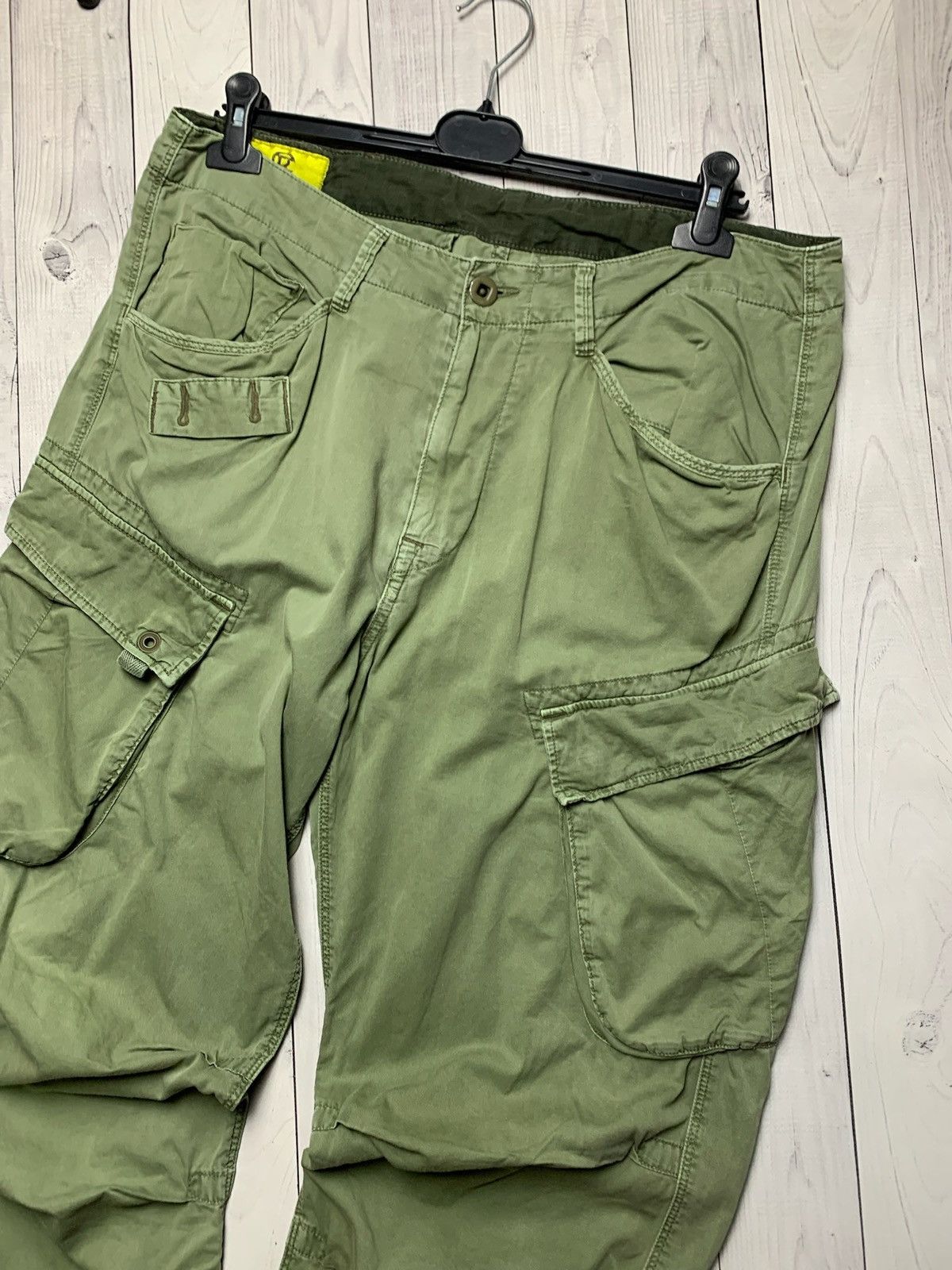 G-Star × Vintage Vintage G-Star cargo pants drill rare khaki rare 34/32 Size US 34 / EU 50 - 2 Thumbnail