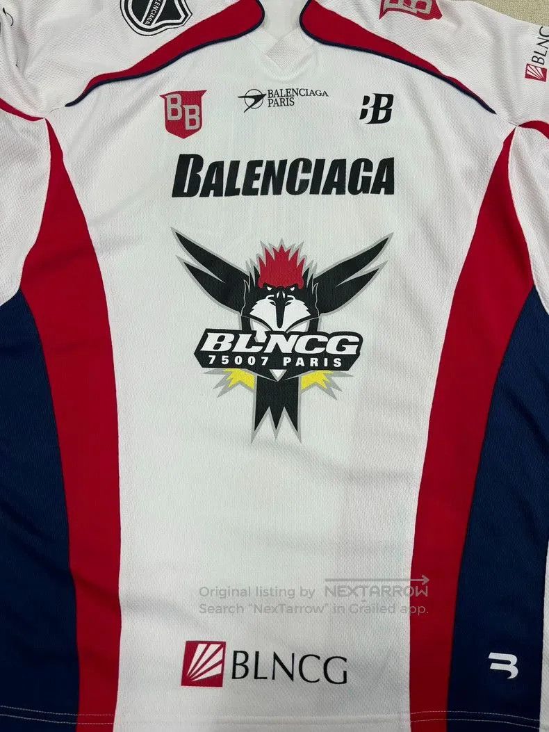 Balenciaga Balenciaga 21AW Hockey Jersey M. Size US M / EU 48-50 / 2 - 3 Thumbnail