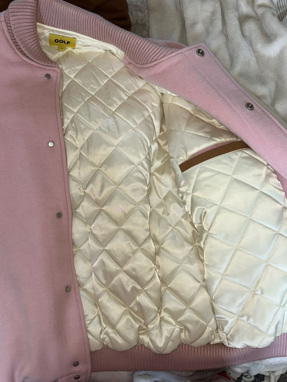 Golf Wang GOLFWANG WOOL G LETTERMAN JACKET SIZE L Size US L / EU 52-54 / 3 - 6 Thumbnail