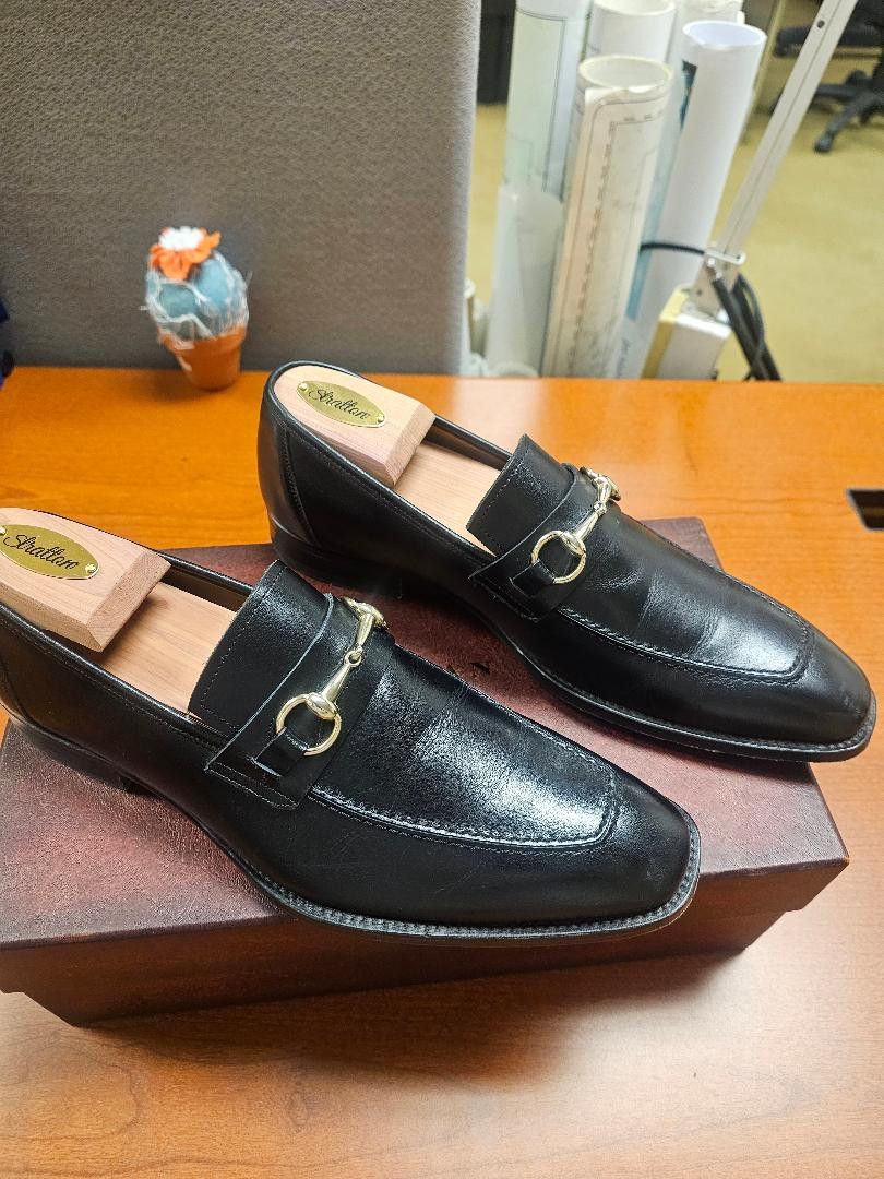 Mezlan Bit Ornament Leather Loafer (Men) Size US 8.5 / EU 41-42 - 1 Thumbnail