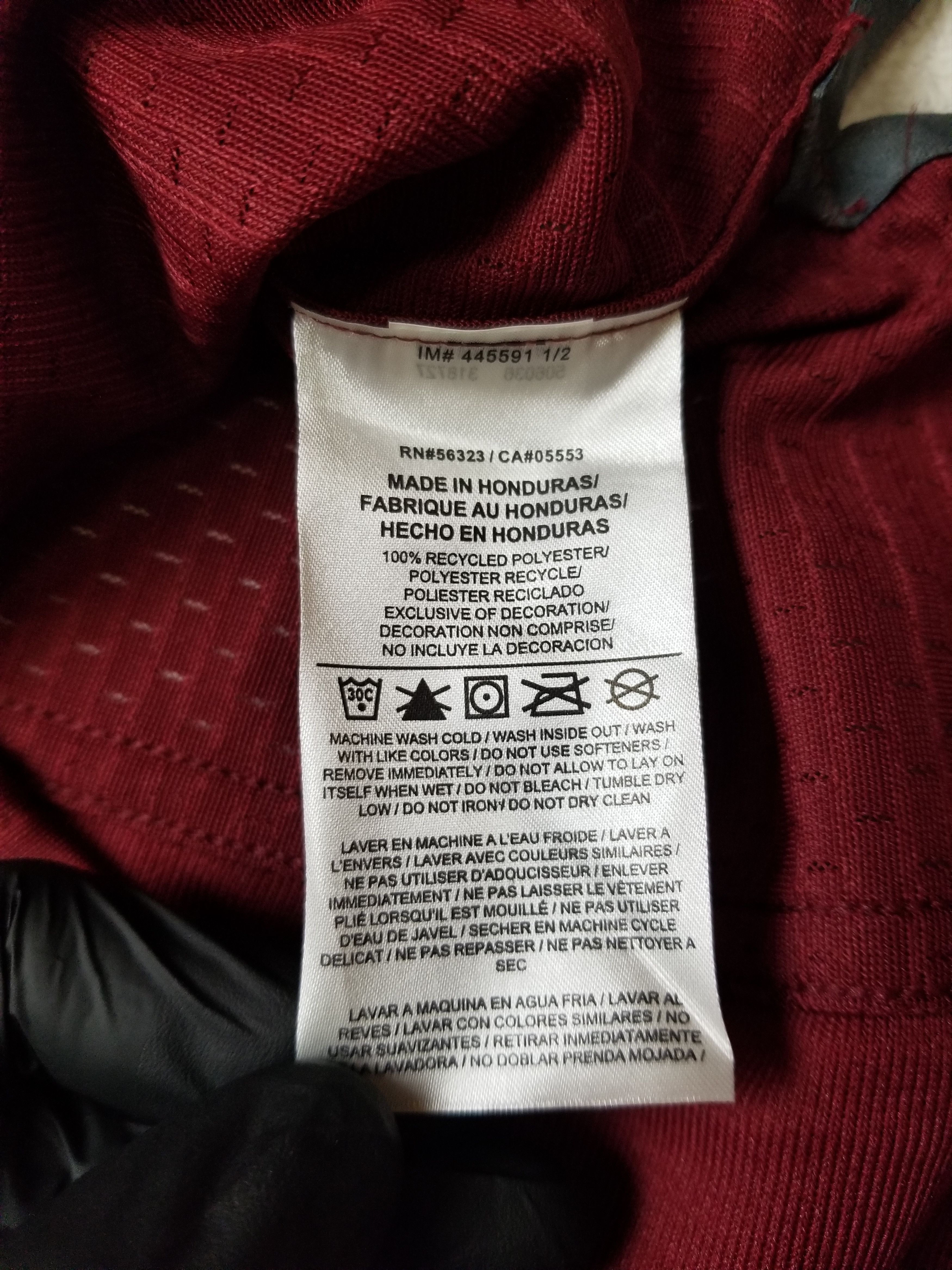 Nike Nike Washington Redskins Richardson #10 Burgundy NFL Jersey Size US M / EU 48-50 / 2 - 16 Thumbnail