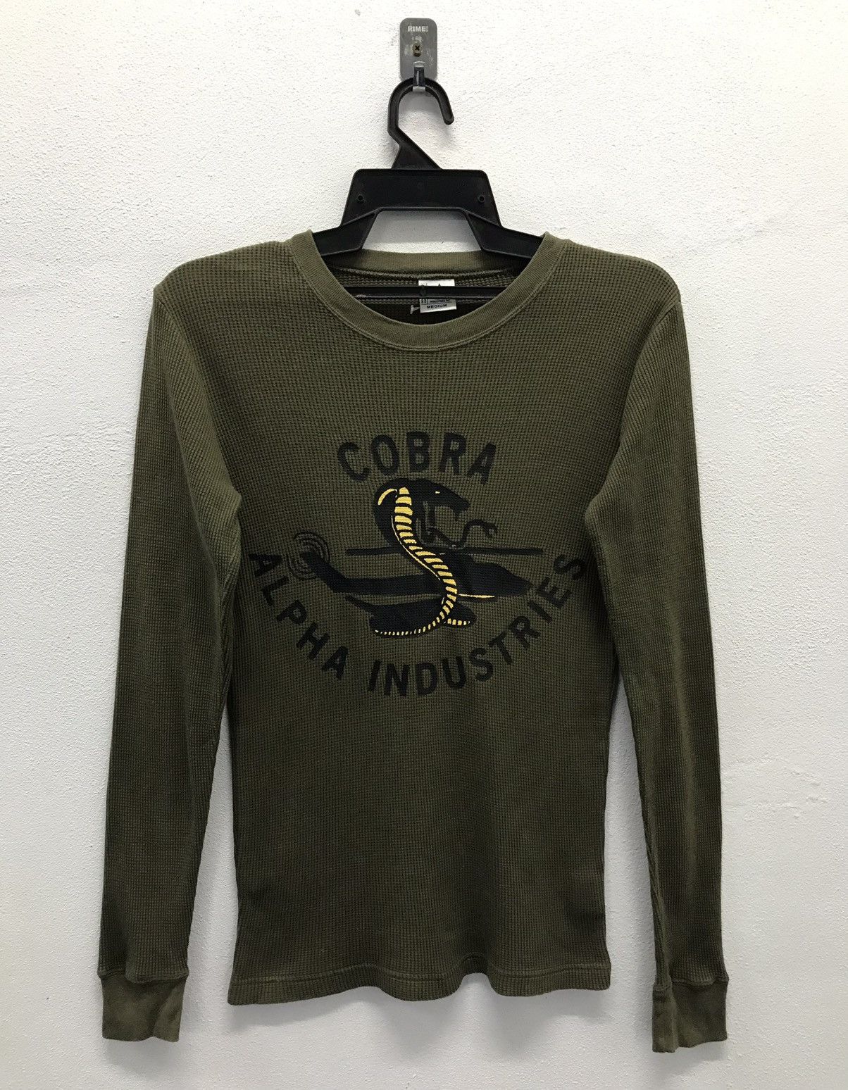 Alpha Industries × Vintage Vintage Cobra Alpha INDUSTRIES Sweatshirt Size US M / EU 48-50 / 2 - 1 Thumbnail