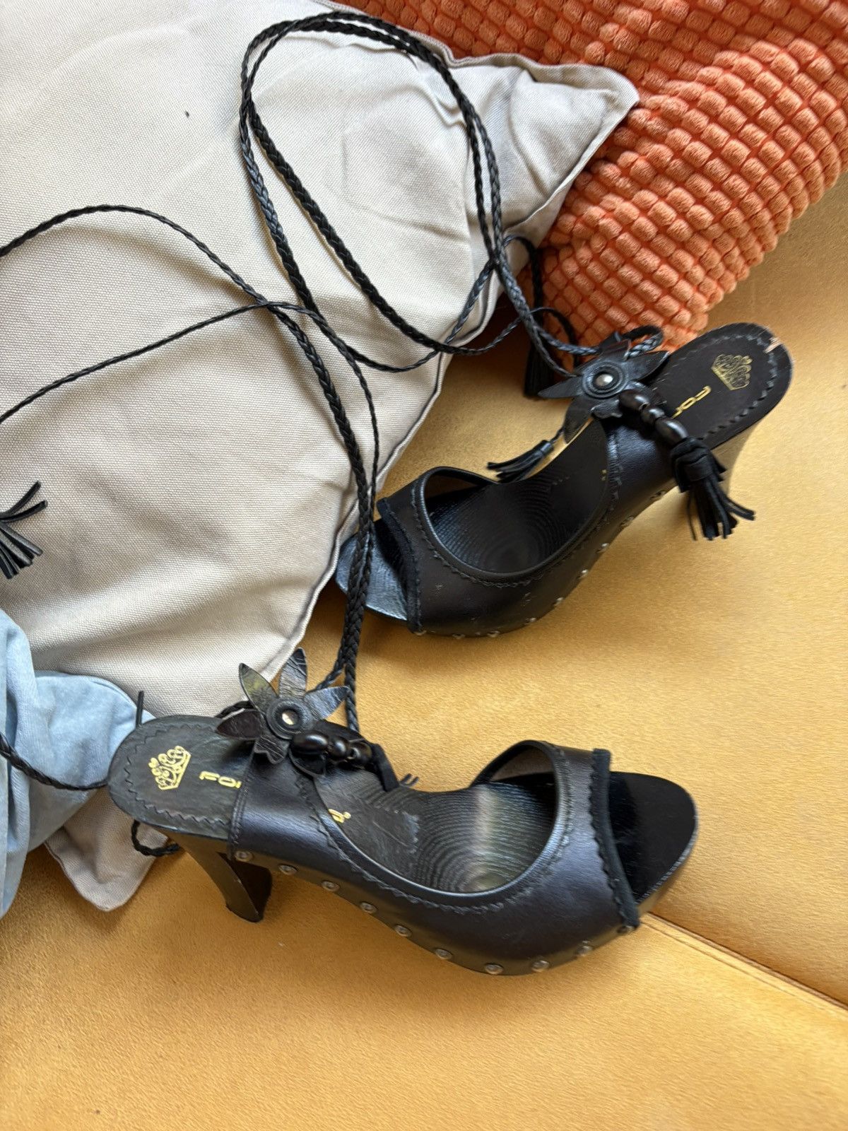 Vintage Fornarina heels Size US 6 / IT 36 - 6 Thumbnail