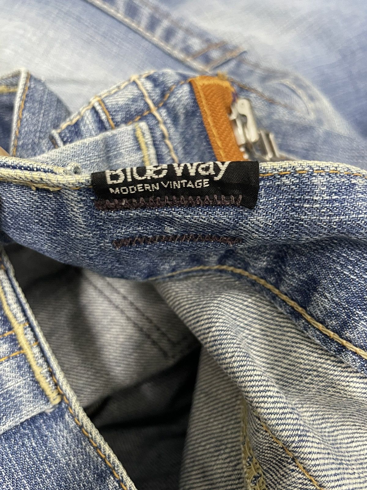 Japanese Brand Vintage BlueWay Union Made Jeans Size US 29 - 10 Thumbnail