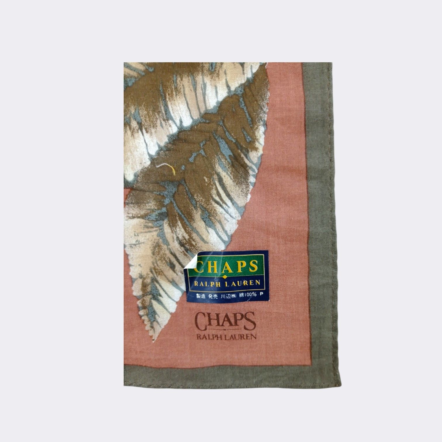 Chaps Ralph Lauren Vintage Chaps Ralph Lauren Handkerchief Neckerchief H526I Size ONE SIZE - 3 Thumbnail