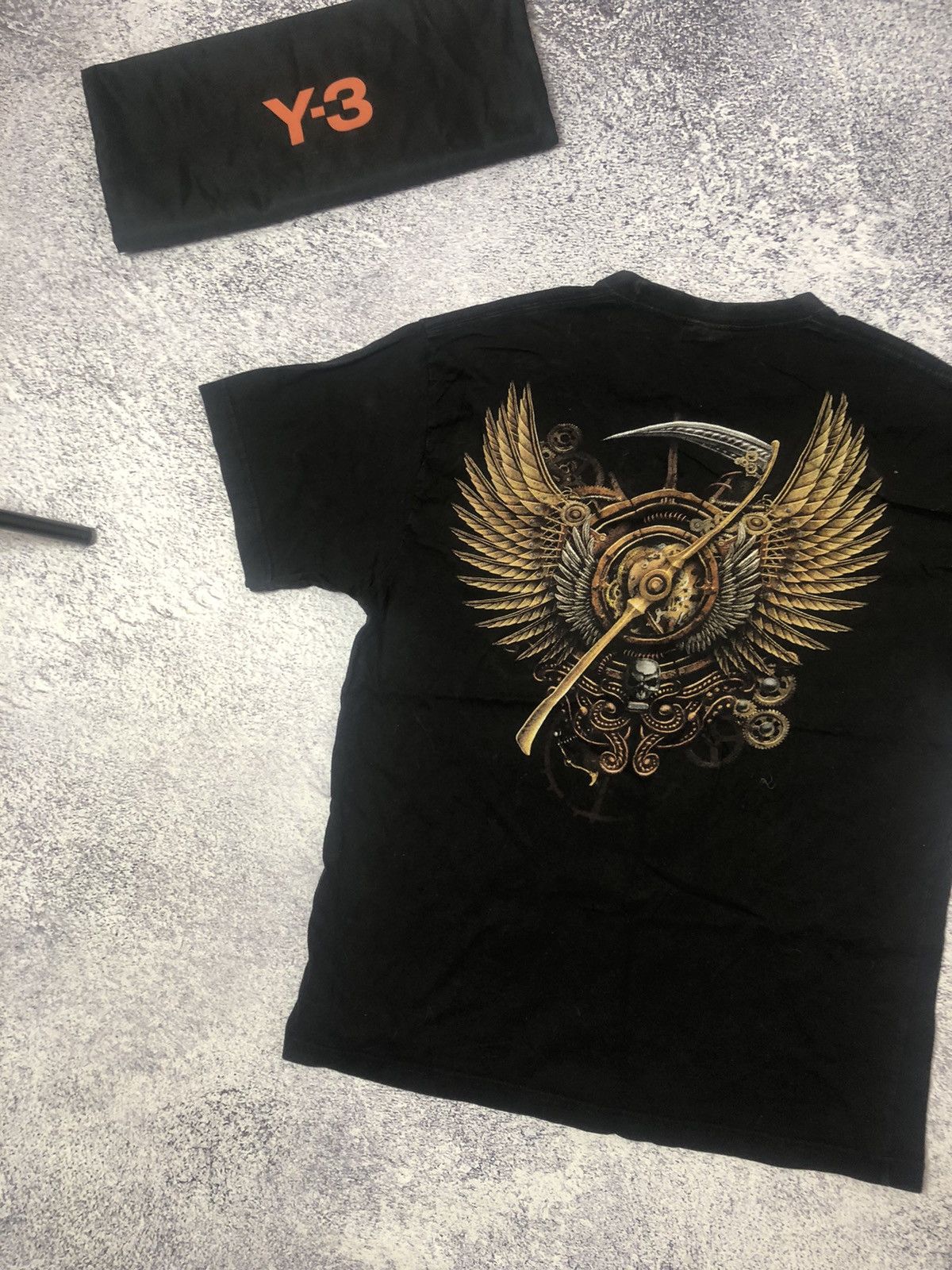 Vintage Merch t-shirt vintage spiral y2k size L casual usa ykk Size US L / EU 52-54 / 3 - 6 Thumbnail