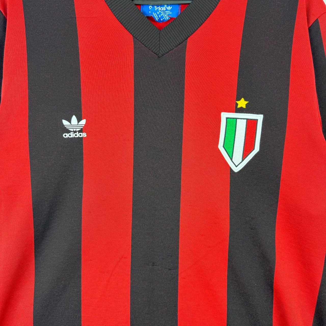 Adidas Adidas AC Milan Style Replica 1992/93 Jersey Red Black Sz XL Size US XL / EU 56 / 4 - 2 Thumbnail