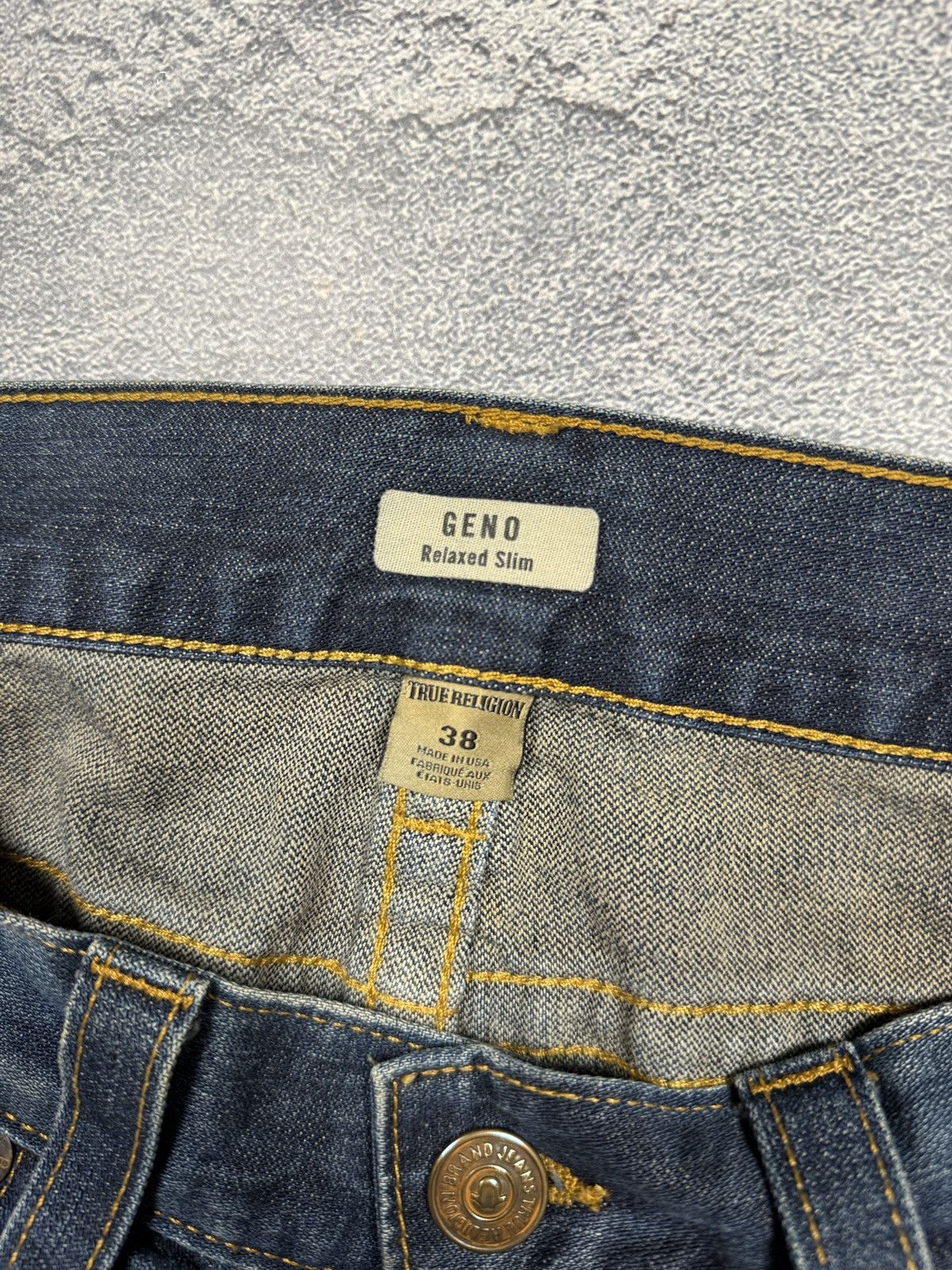True Religion True Religion Jeans Opium Crazy Denim Pants Size US 38 / EU 54 - 13 Thumbnail