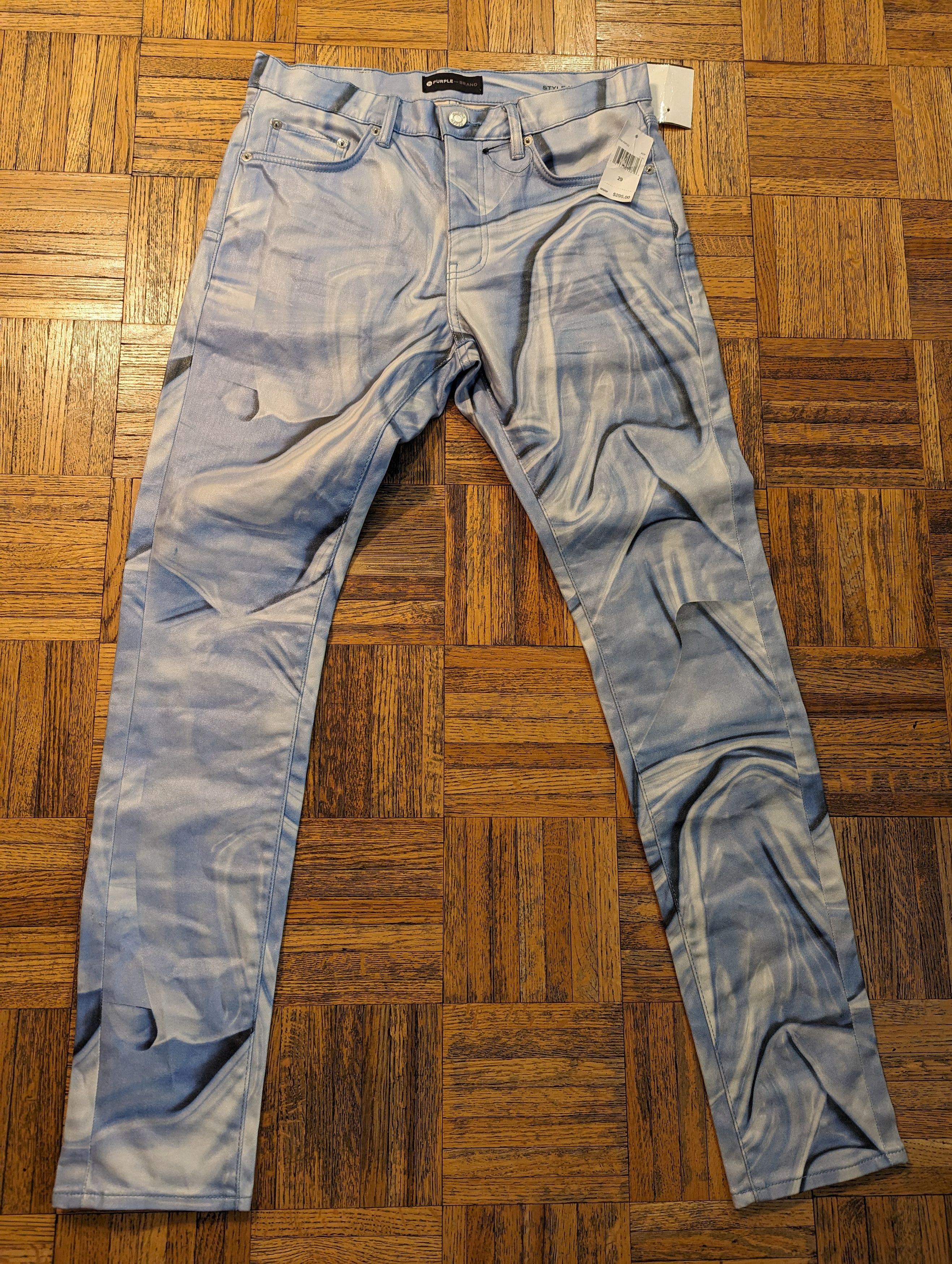 image of Purple Jeans, New With Tags in Blue, Men's (Size 29)