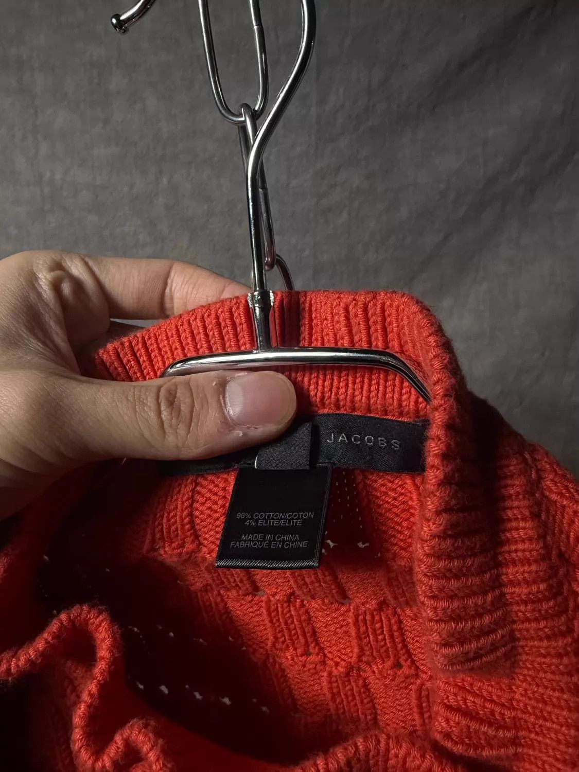 Marc Jacobs Marc by Marc Jacobs deconstructed wool knit sweater orange Size XS / US 0-2 / IT 36-38 - 7 Thumbnail