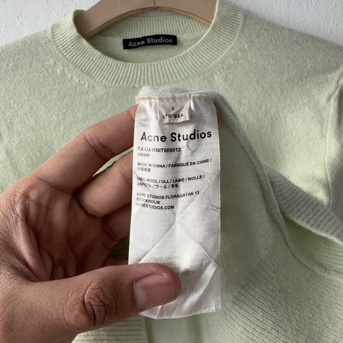 Acne Studios Acne Studio Face Logo Jumper Sweater Size S / US 4 / IT 40 - 11 Thumbnail