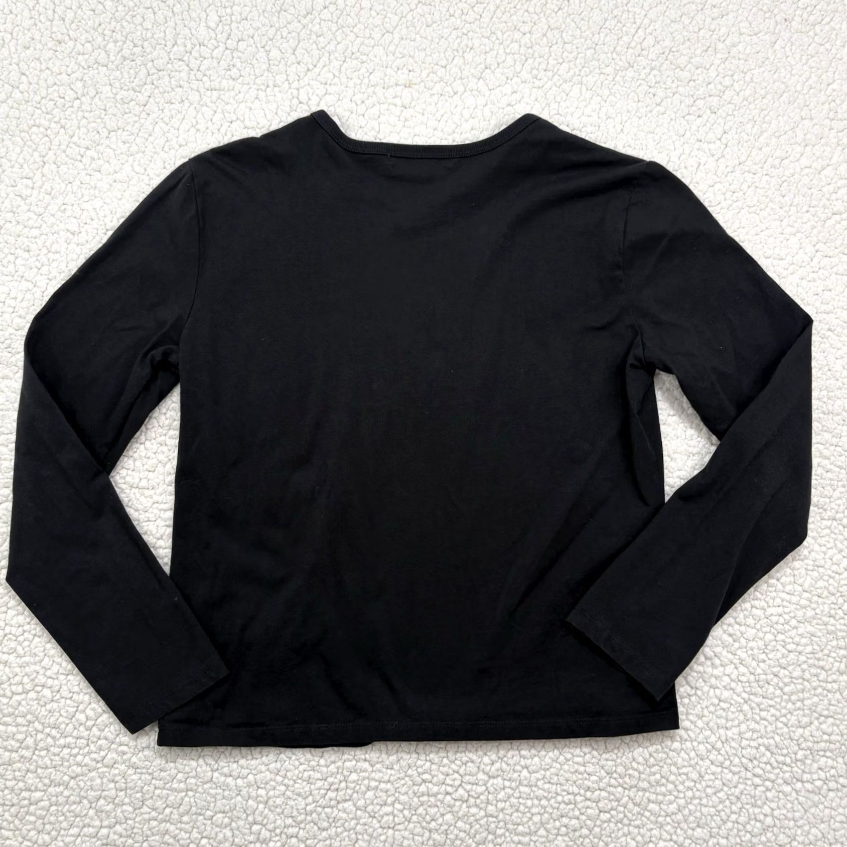 Ralph Lauren Lauren Active Ralph Lauren Performance T-Shirt Women M Black Crest Logo LS Shirt Size M / US 6-8 / IT 42-44 - 3 Thumbnail