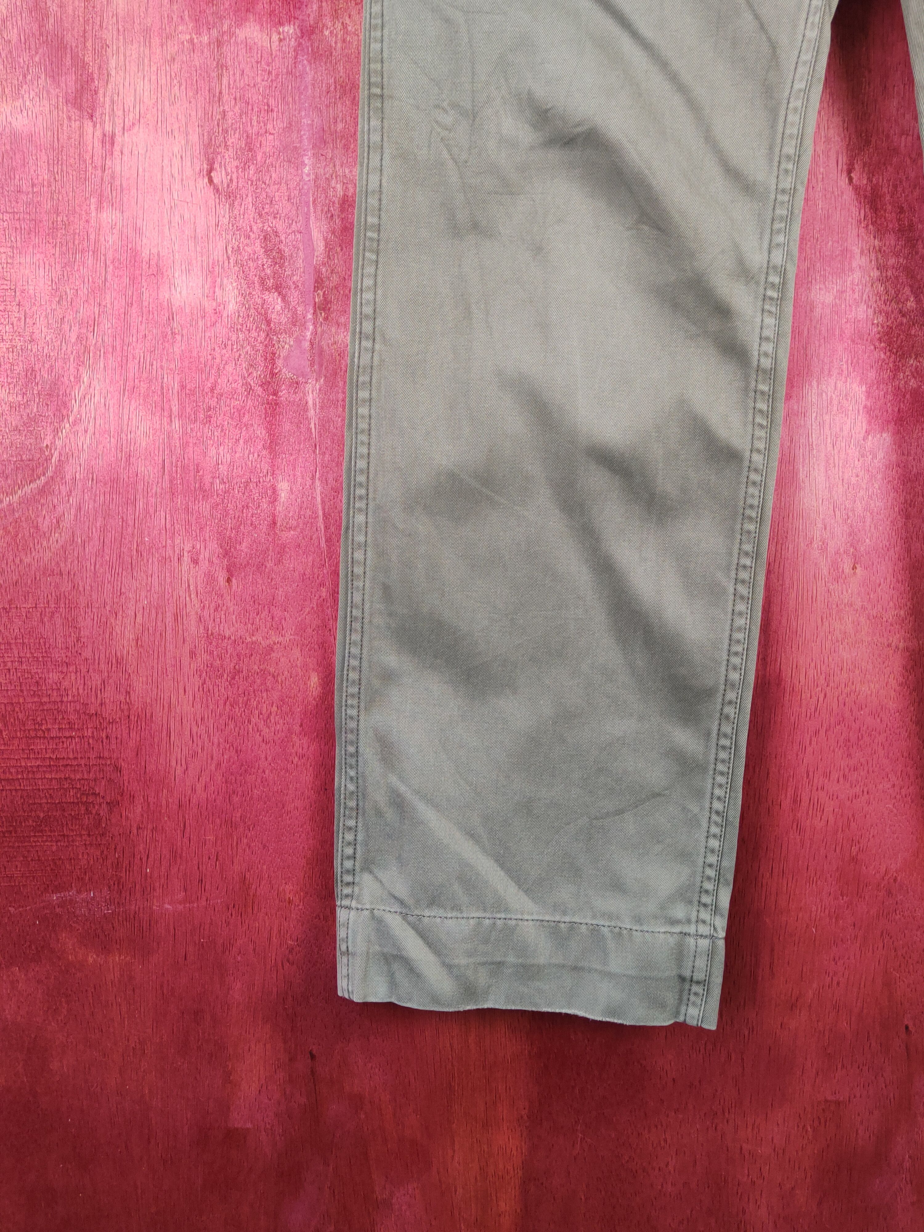 SHIPS Ships Army Green Faded Multipocket Casual Pants #S1715 Size US 32 / EU 48 - 4 Thumbnail