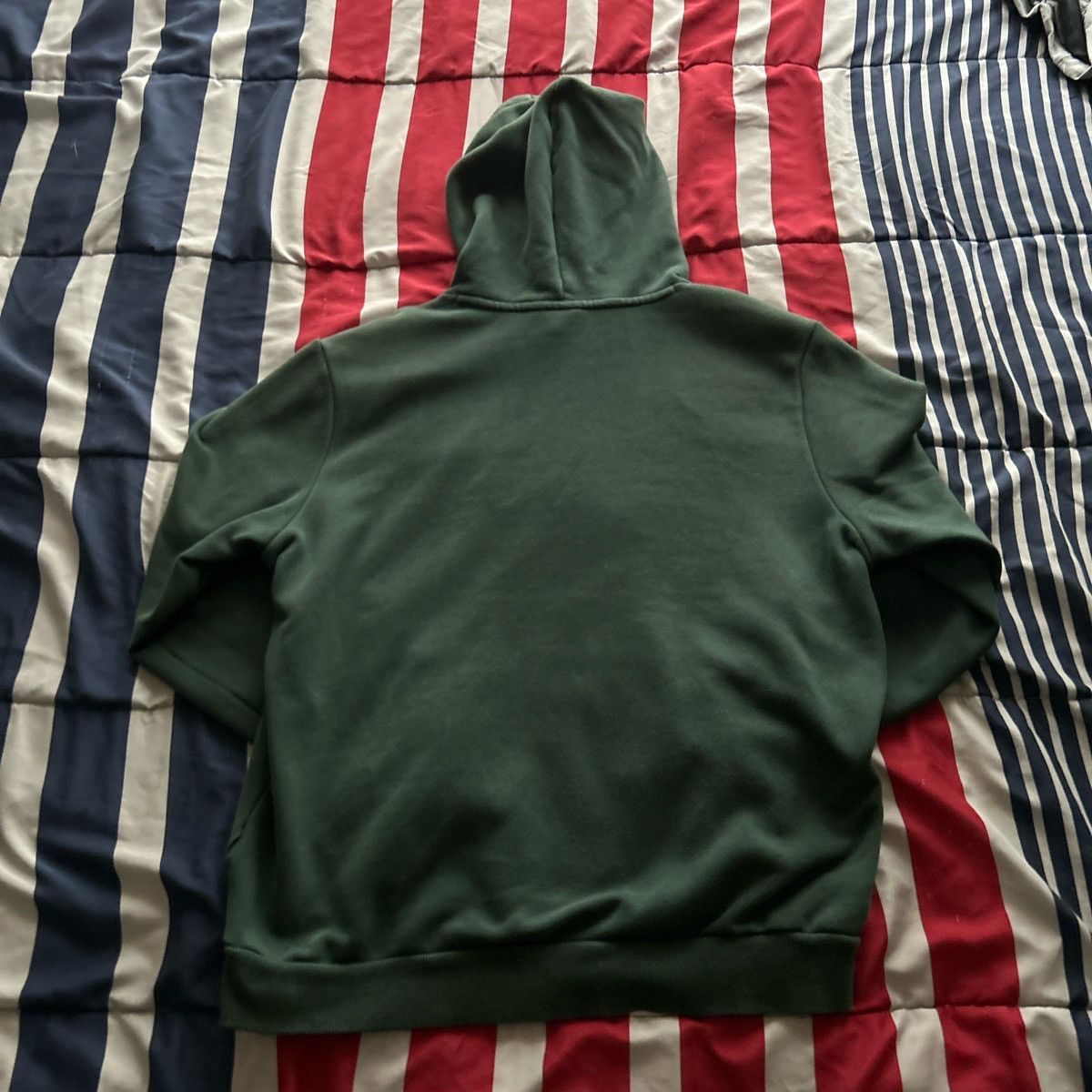 Puma Green and Orange Hoodie Size US XS / EU 42 / 0 - 2 Thumbnail