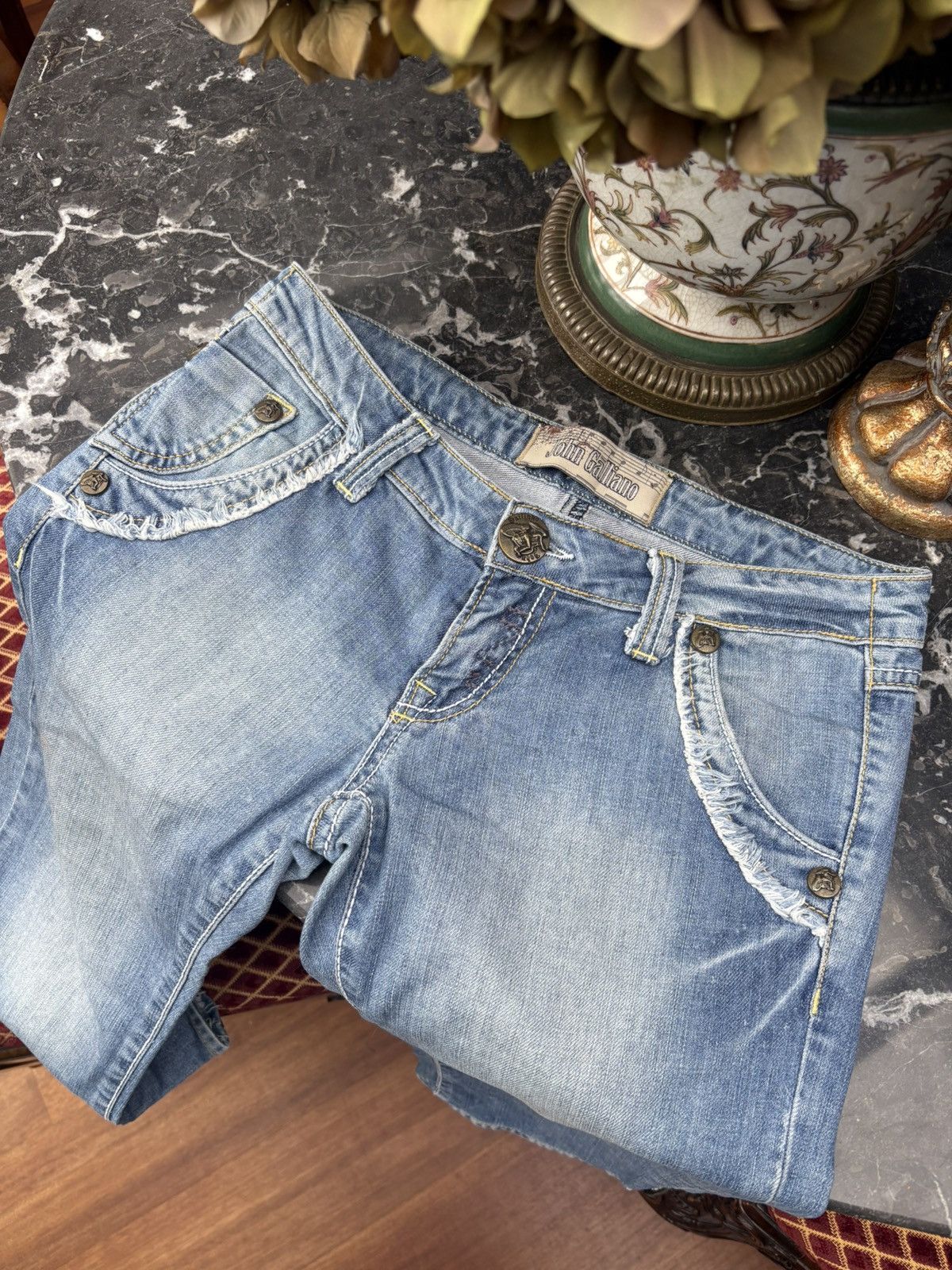 John Galliano John Galliano capri Size 26" / US 2 / IT 38 - 16 Thumbnail
