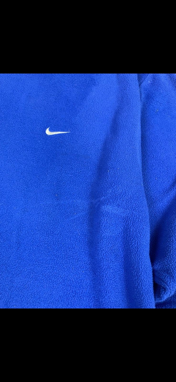 Nike Vintage nike Fleece sweatshirt blue rare logo size M Size US M / EU 48-50 / 2 - 4 Thumbnail
