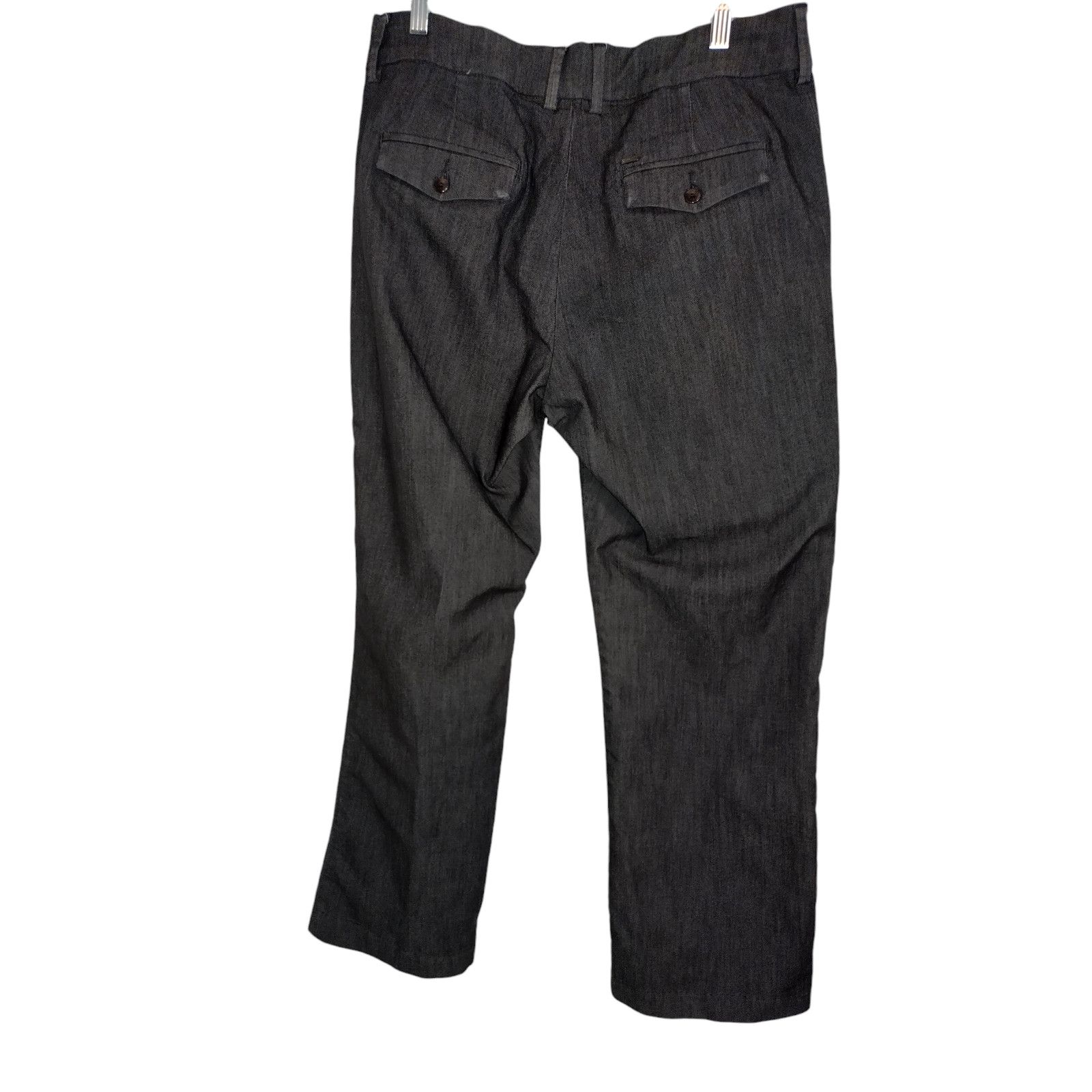 Lee Lee Mens Casual Relaxed fit Mid-waist Pants Gray Size 12 Size US 27 - 5 Thumbnail
