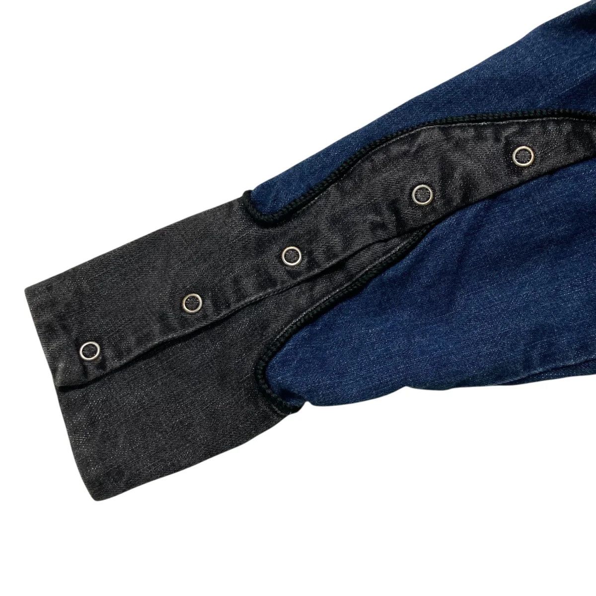 KOZABURO KOZABURO Denim Long Sleeve Western Shirt Blue 2 Size US M / EU 48-50 / 2 - 7 Thumbnail