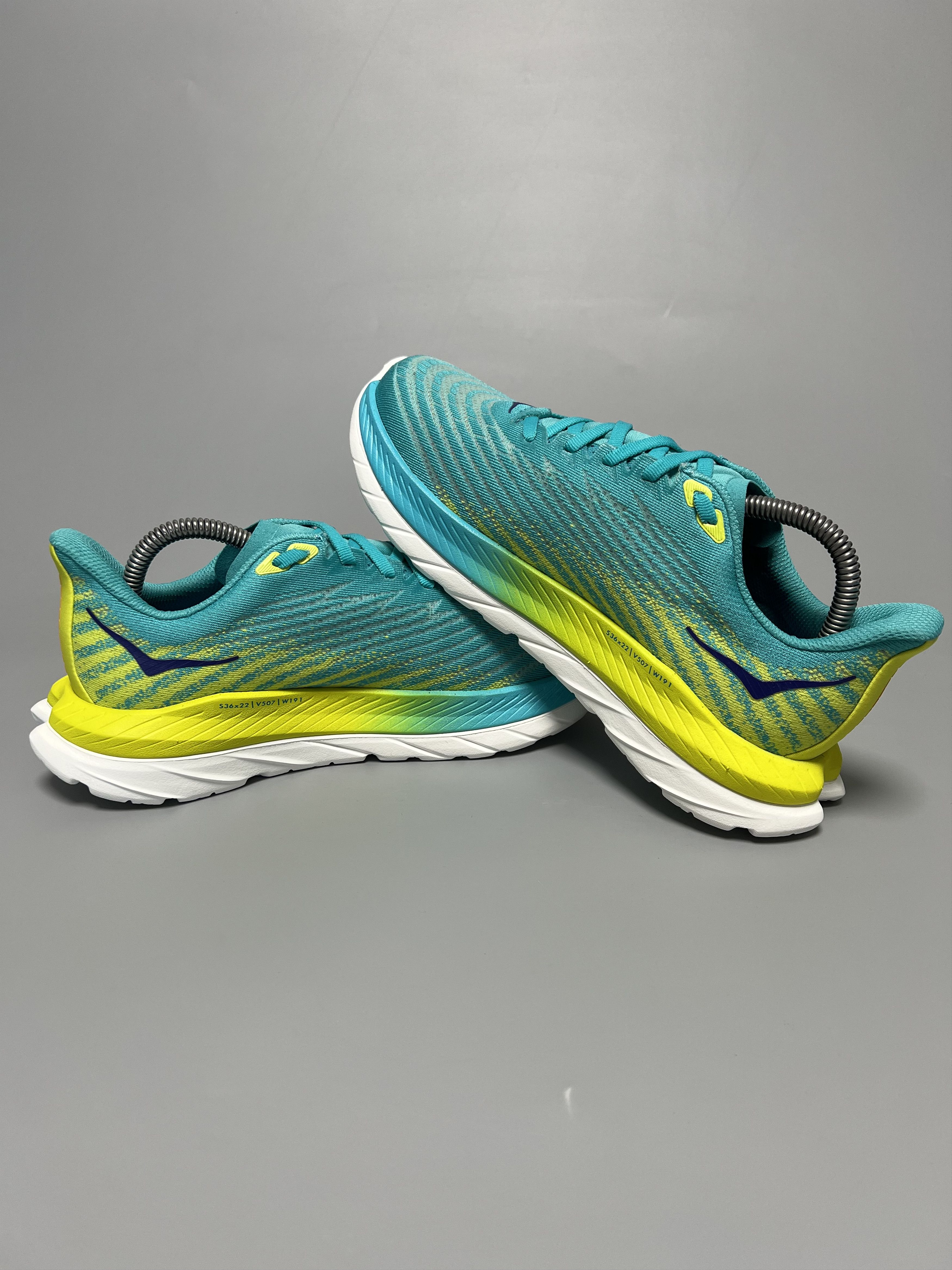 Hoka 7B Sample Hoka One One Mach 5 Running Shoes Walking Gym Size US 7 / IT 37 - 5 Thumbnail