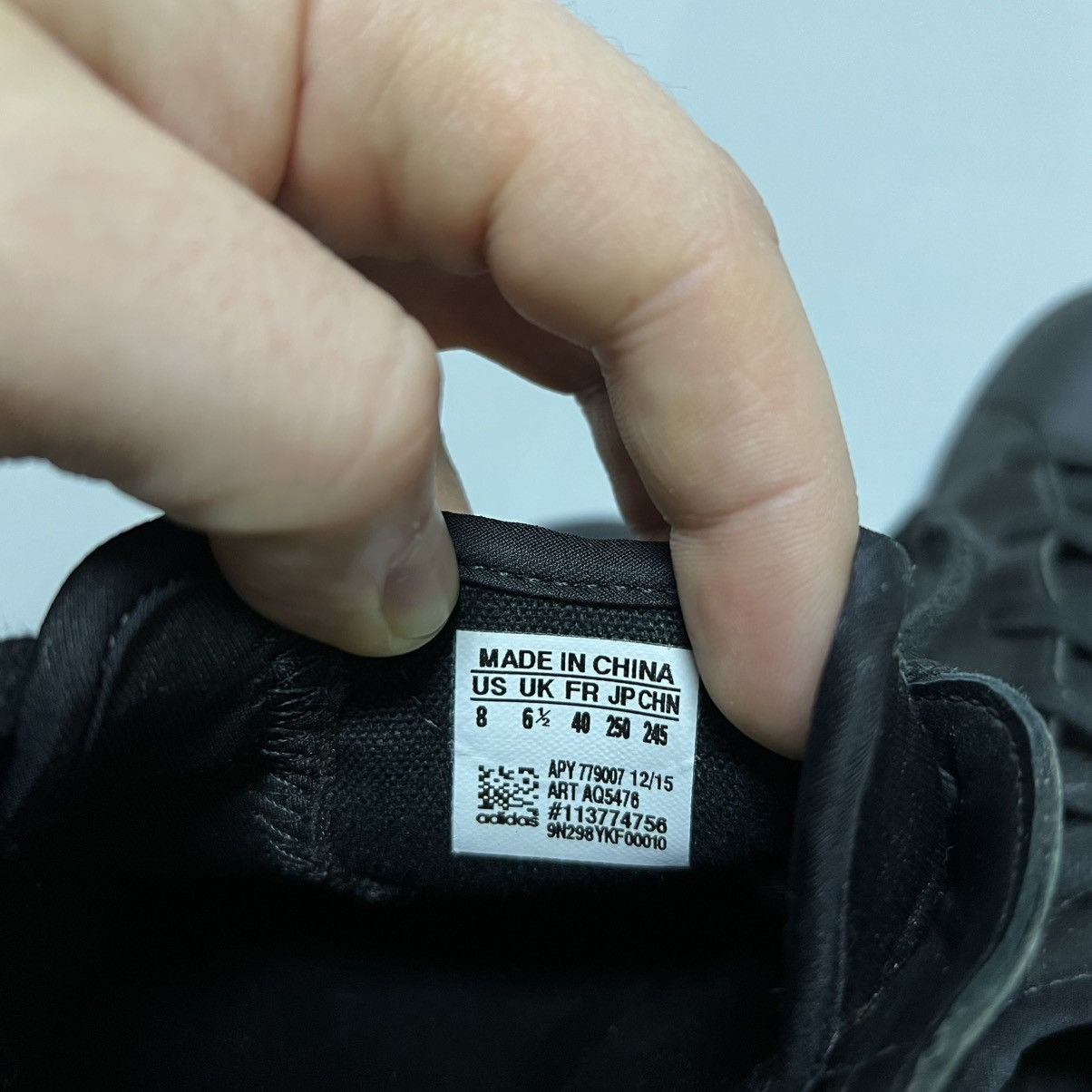 Adidas × Vintage × Yohji Yamamoto Adidas Y-3 Yohji Yamamoto Stan Smith 2015 black sneakers Size US 7 / EU 40 - 12 Thumbnail