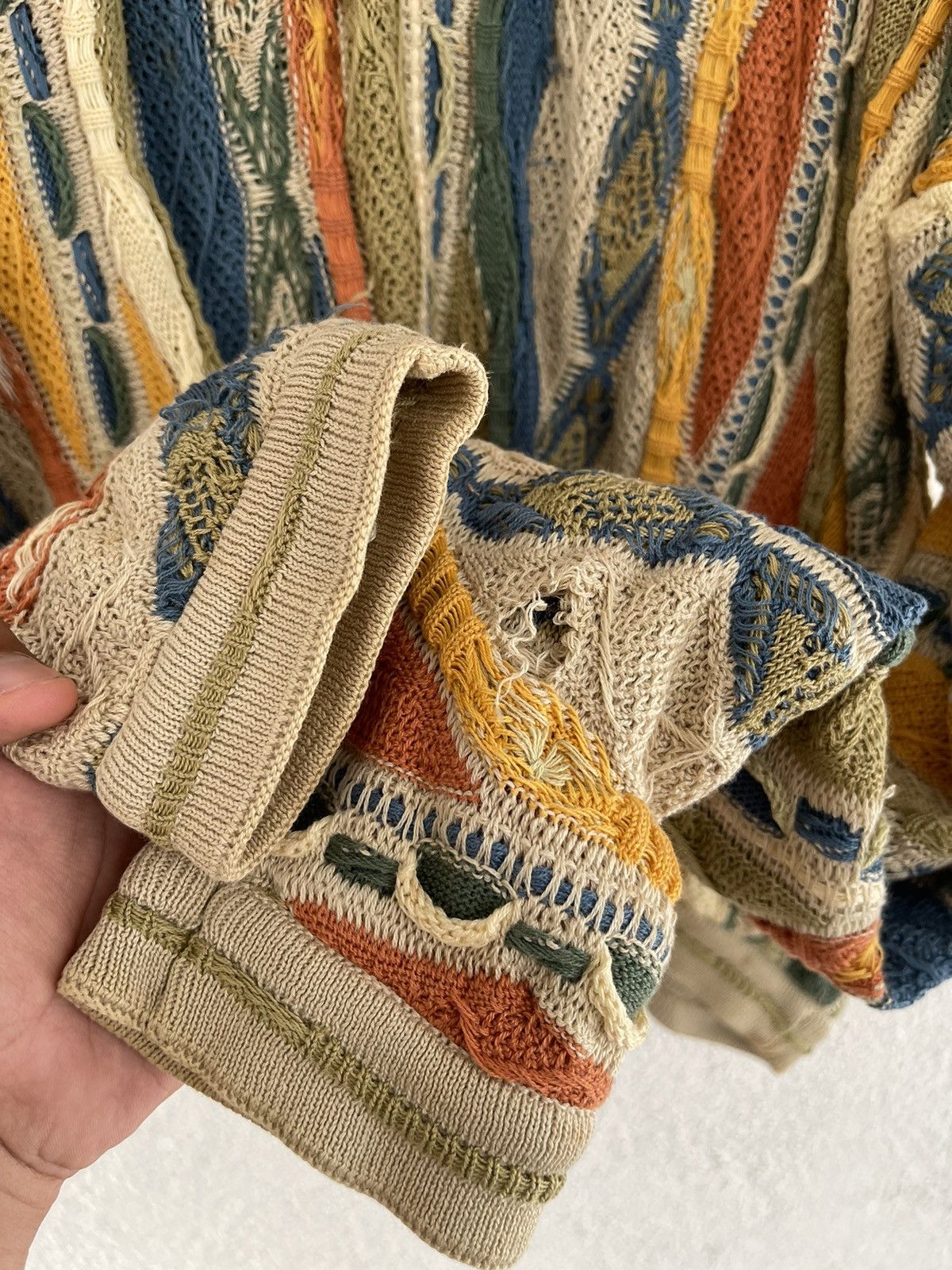 Coogi × Vintage Coogi Mercerised Half Zip Knitwear Size US L / EU 52-54 / 3 - 4 Thumbnail