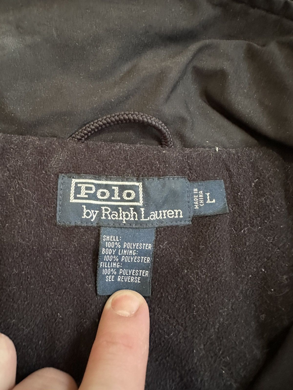 Vintage Vintage polo Ralph Lauren jacket bomber size L Size US L / EU 52-54 / 3 - 6 Thumbnail