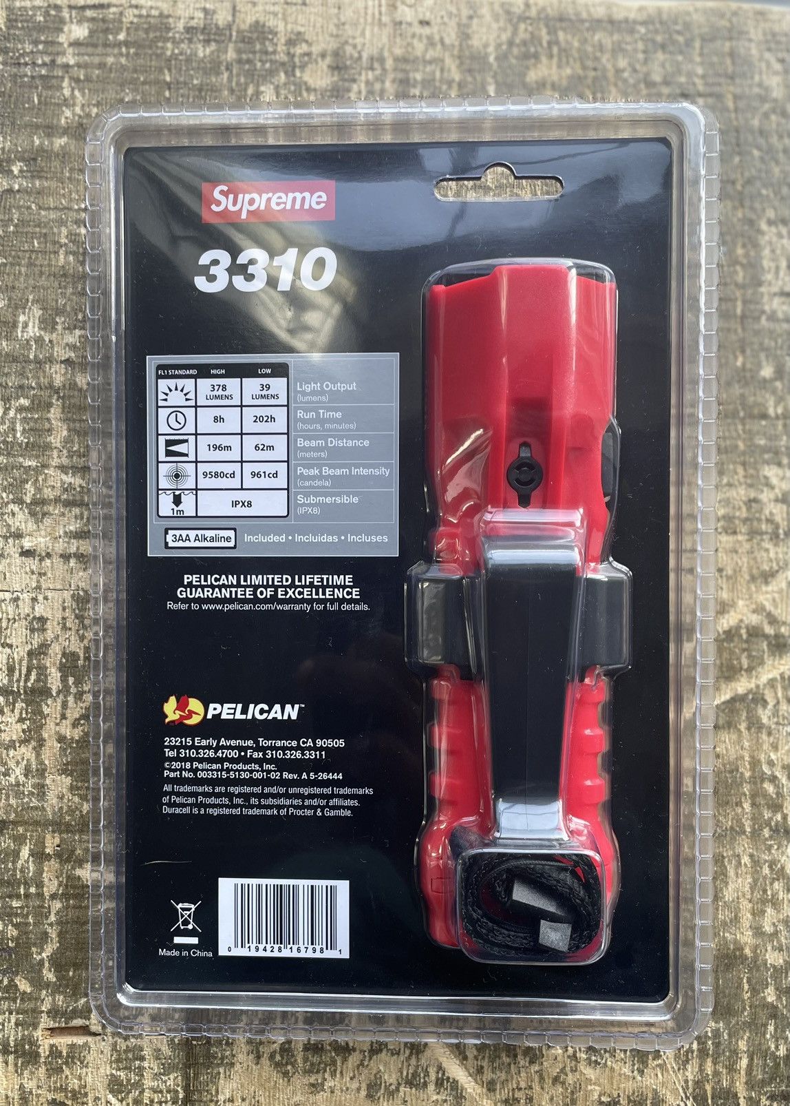 Supreme Supreme Pelicans 3310Pl Flashlight Size ONE SIZE - 3 Thumbnail