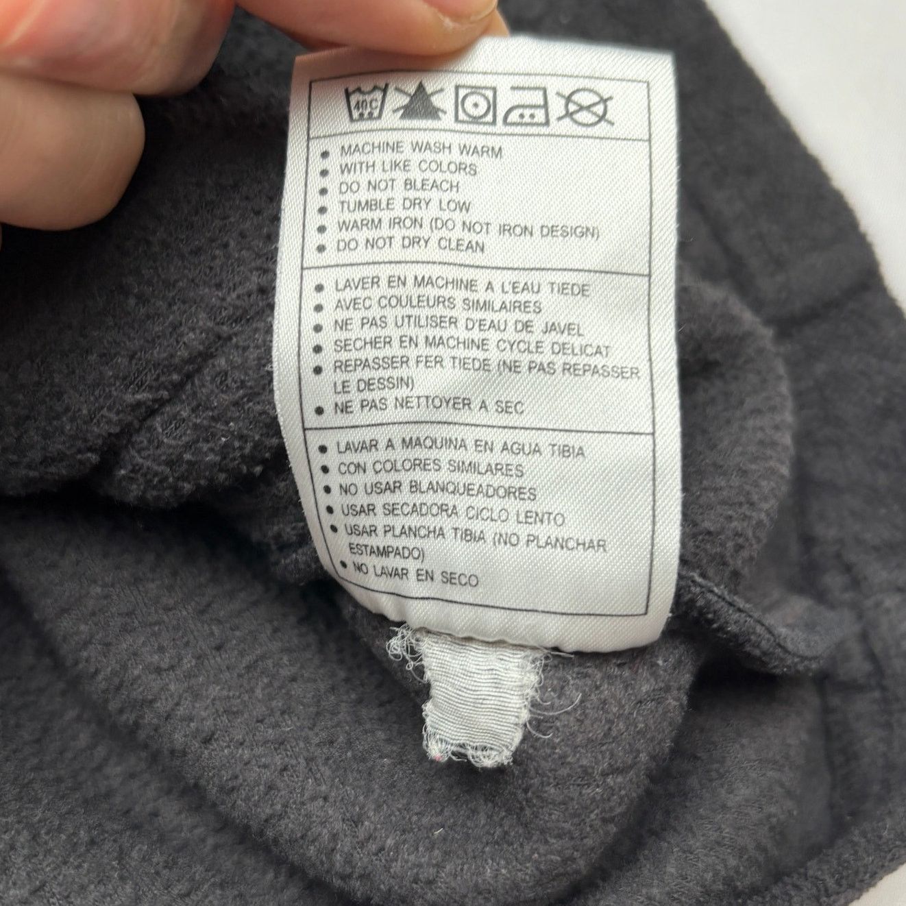 Nike × Vintage Vintage Y2K Nike Silver Tag Spellout Fleece Hoodie Men's S Size US S / EU 44-46 / 1 - 8 Thumbnail
