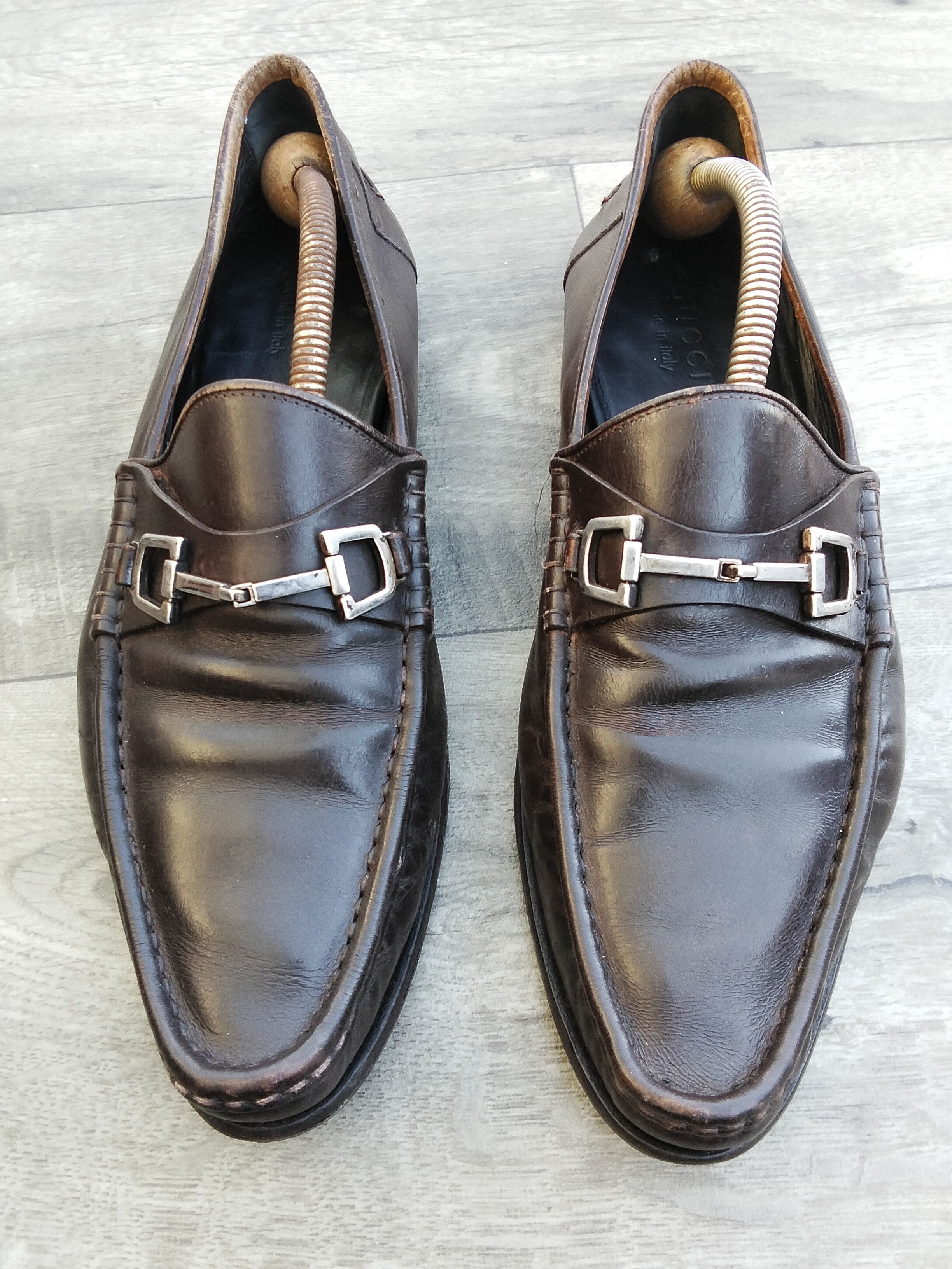 Gucci Gucci horsebit loafers in brown leather Size US 10.5 / EU 43-44 - 6 Thumbnail