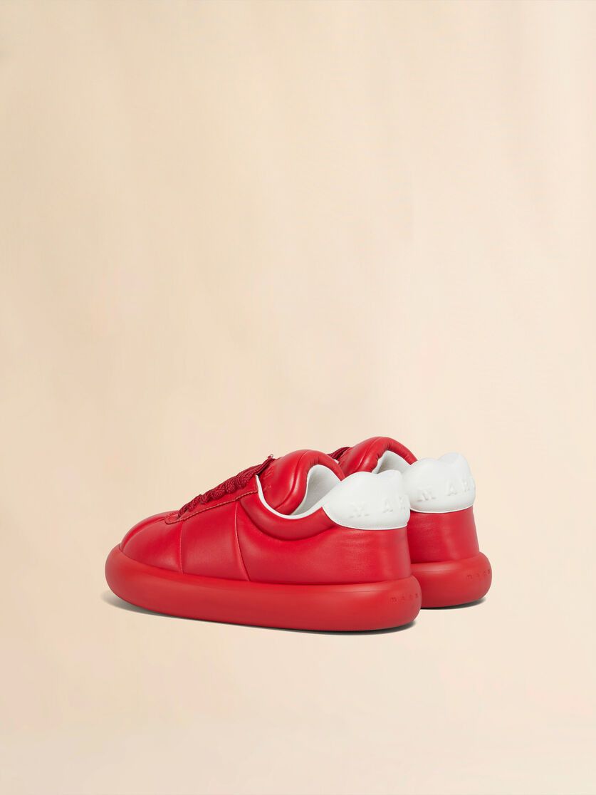Marni o1f1d3z1025 Leather Bigfoot 2.0 Sneakers in Red Size US 10 / EU 43 - 2 Thumbnail