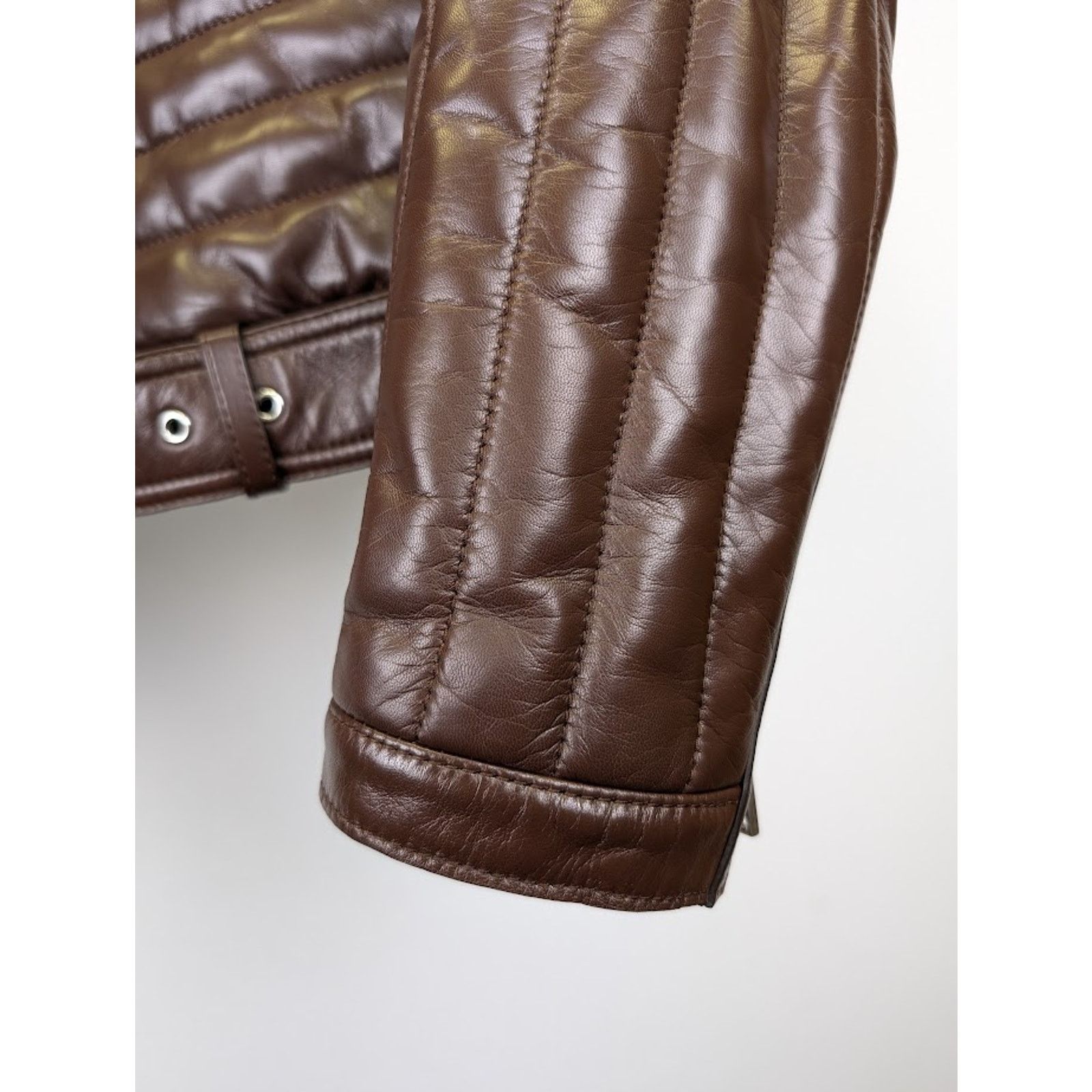 Tom Ford o1rshd1 Leather Jacket in Brown Size US M / EU 48-50 / 2 - 5 Thumbnail