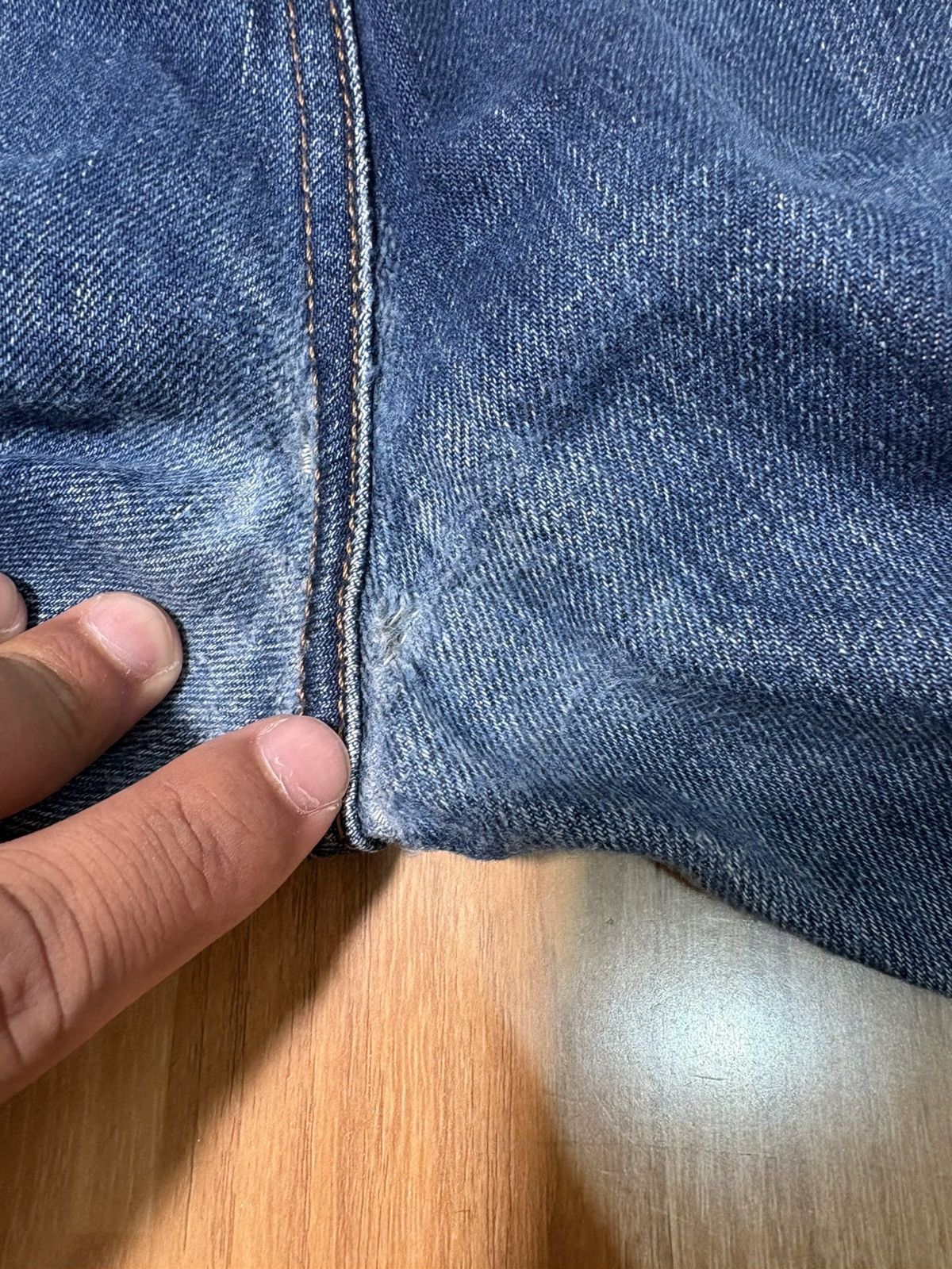 The Stronghold Vintage The Stronghold Los Angeles Selvedge Denim Jeans Size US 38 / EU 54 - 15 Thumbnail