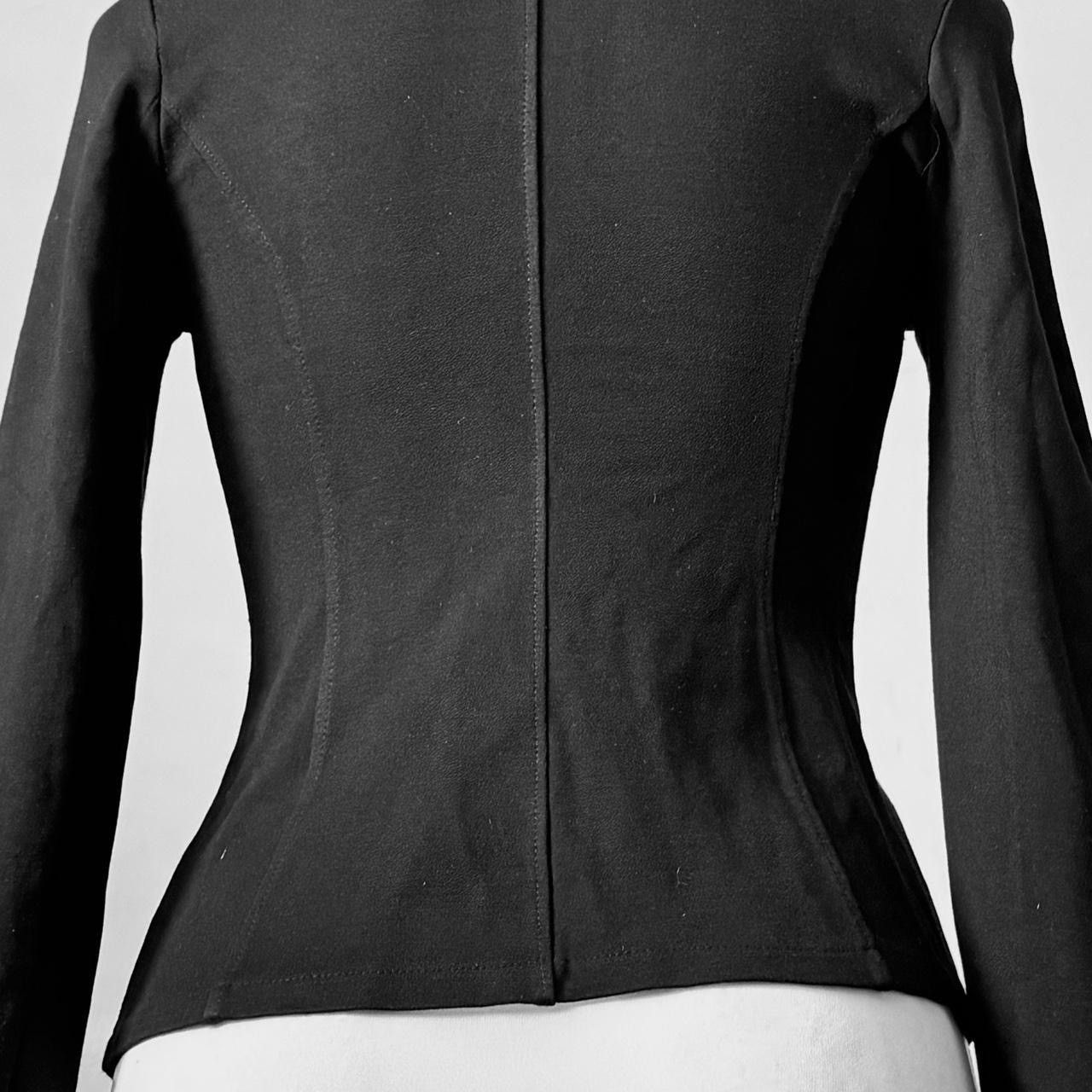 Vintage So sick avant-garde blouse with ruffles, a unique collar Size S / US 4 / IT 40 - 5 Thumbnail