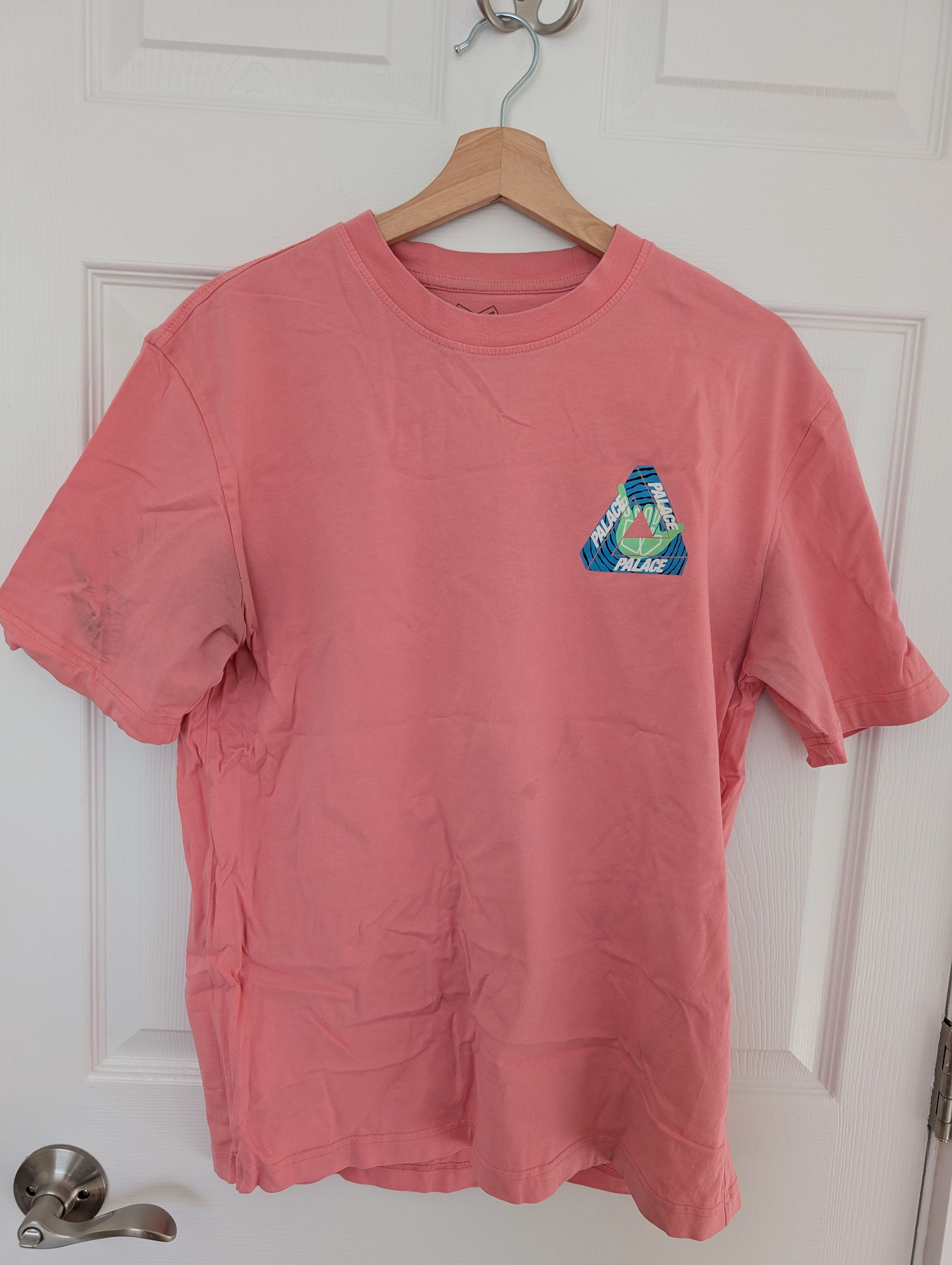 Palace Pink Tri-Zooted Shakka Triferg Tshirt Size Medium | Grailed