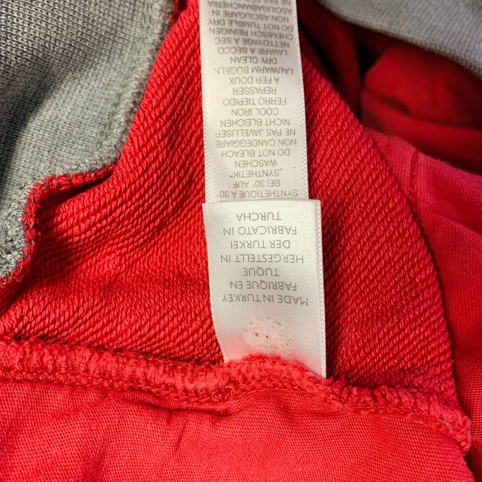 Paul Smith Size L Red Blue Mixed Fabrics Cotton Hooded Sweatshirt Size US L / EU 52-54 / 3 - 5 Thumbnail