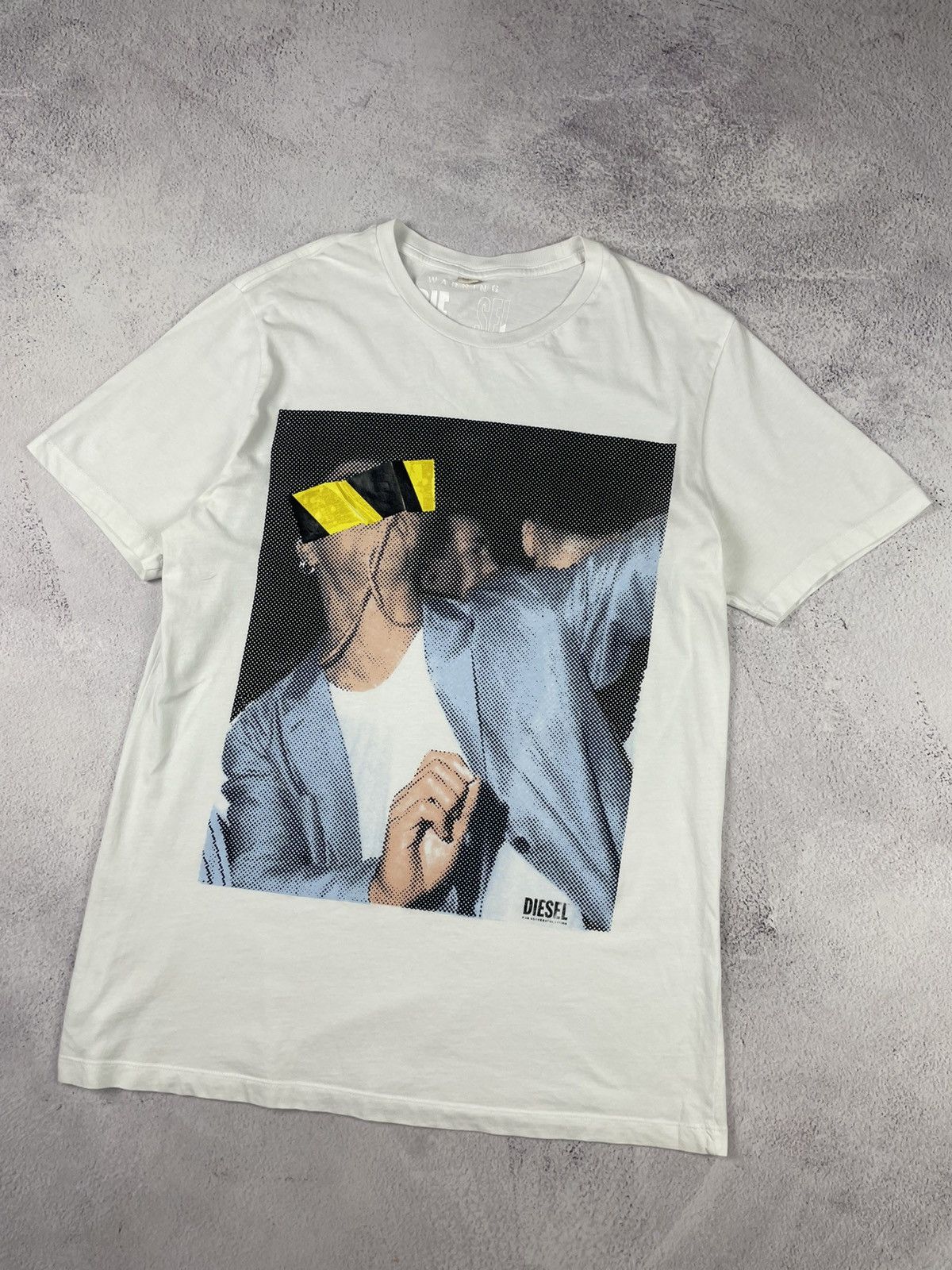 Diesel Archive DIESEL T SHIRT MORE KAOS big PRINT TEE ,size L Size US L / EU 52-54 / 3 - 2 Thumbnail