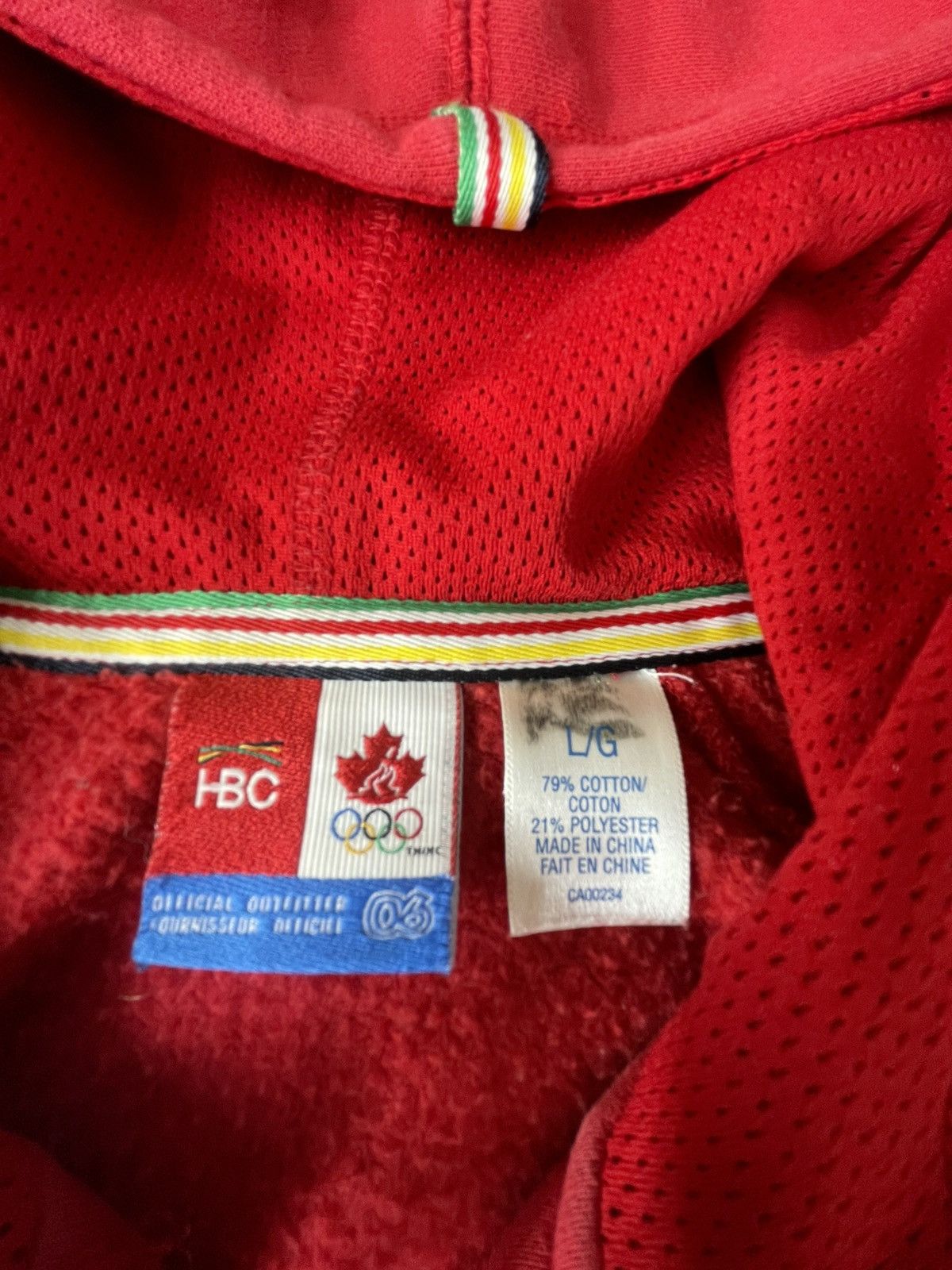 USA Olympics HBC x Canadian Olympic Team 2006 Turin Winter Olympics Zip Size US L / EU 52-54 / 3 - 6 Thumbnail