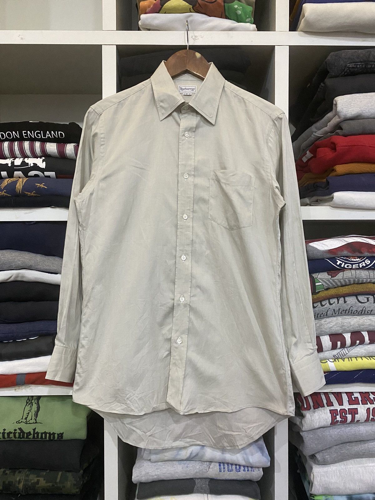 Burberry × Vintage Vintage Burberry Button Shirt Size US S / EU 44-46 / 1 - 1 Thumbnail