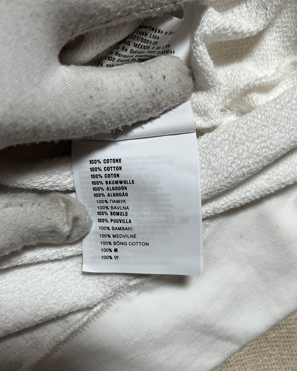 Prada Prada Raf Miuccia white hoodie M Size US M / EU 48-50 / 2 - 9 Thumbnail