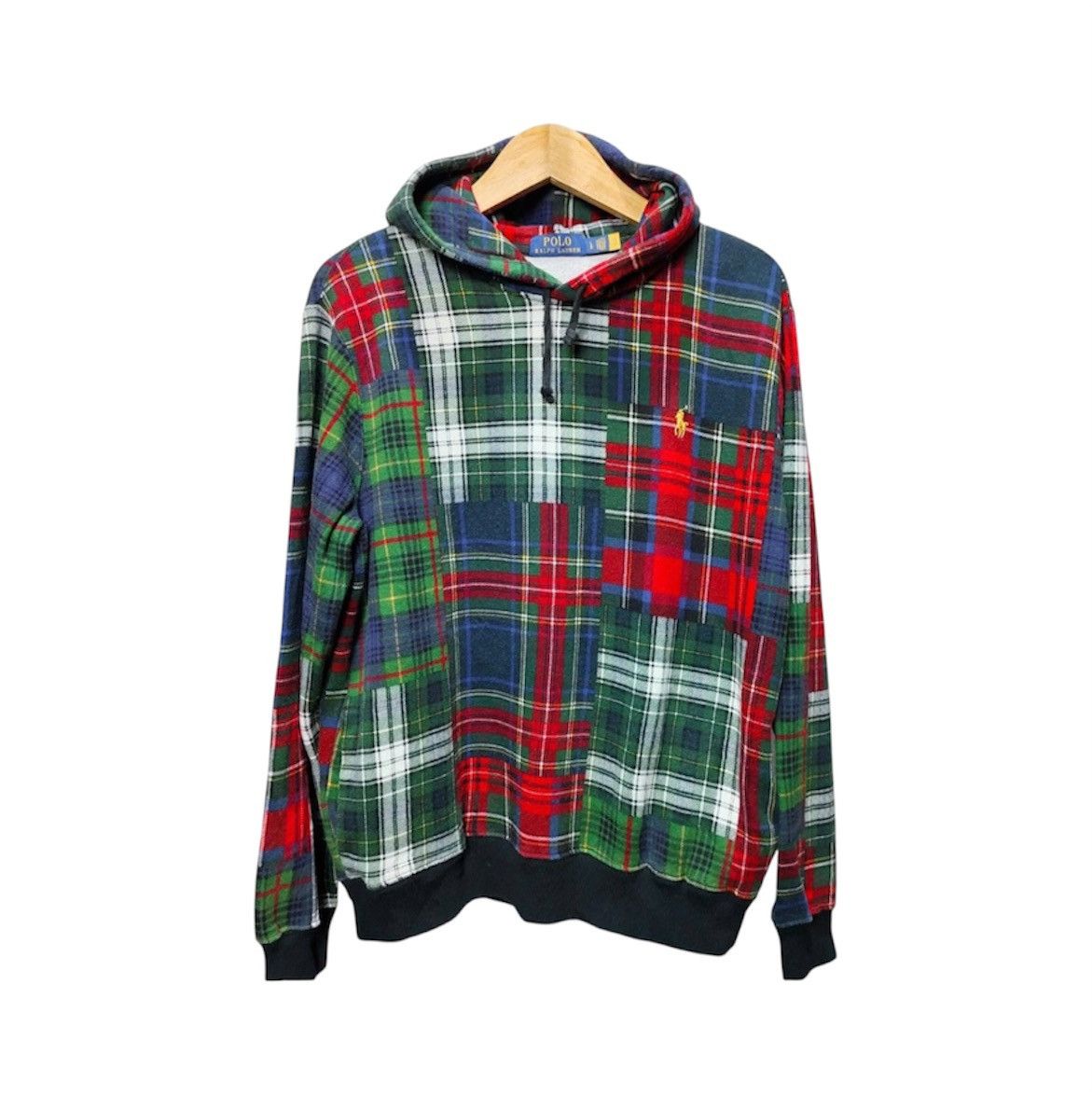 Polo Ralph Lauren Polo Ralph Lauren Plaid Multicolor Hoodie Size US L / EU 52-54 / 3 - 1 Thumbnail
