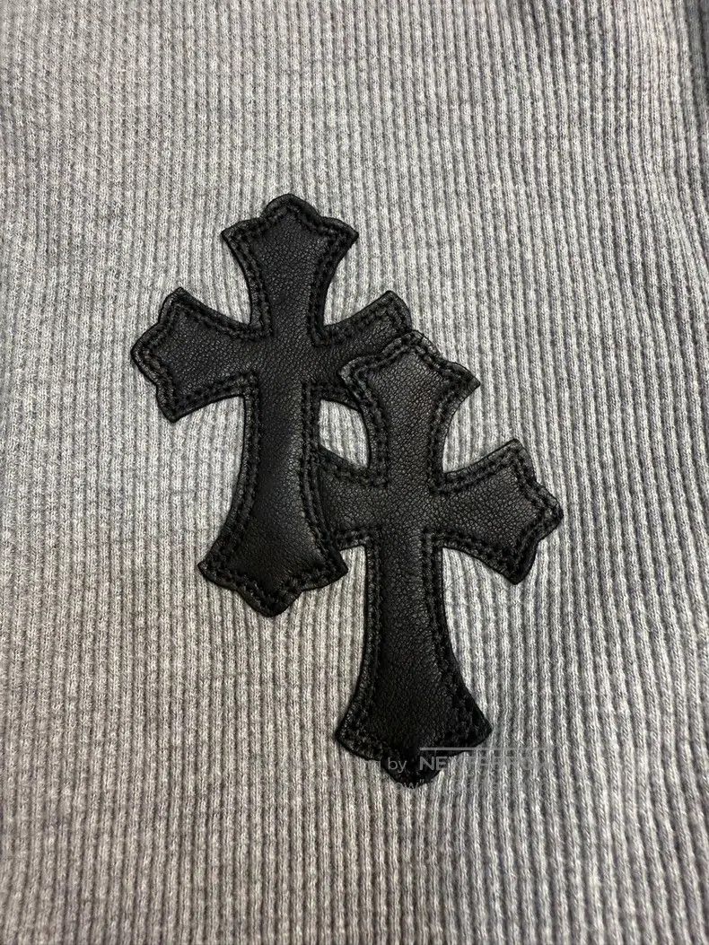 Chrome Hearts CHROME HEARTS Size L Black cross, leather, three silver but Size US L / EU 52-54 / 3 - 4 Thumbnail