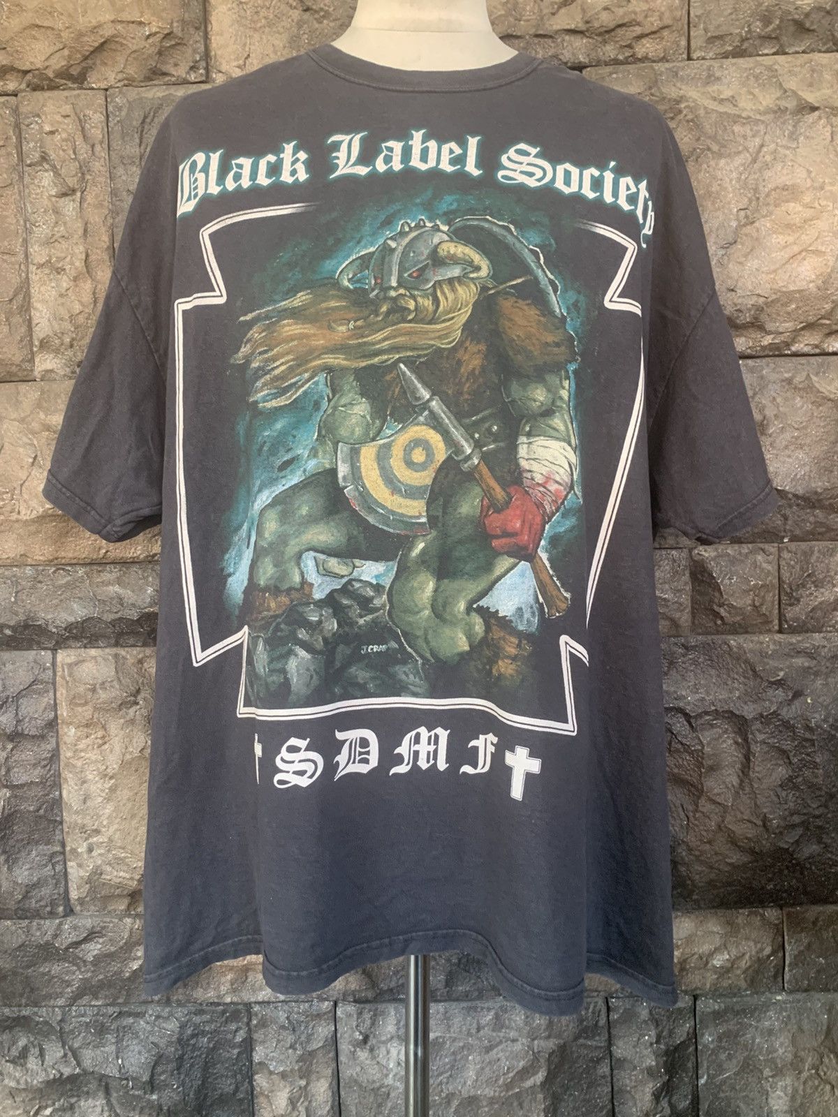 Band Tees × Vintage Vintage Black Label Society Heavy Metal Band T shirt Size US XXL / EU 58 / 5 - 1 Thumbnail