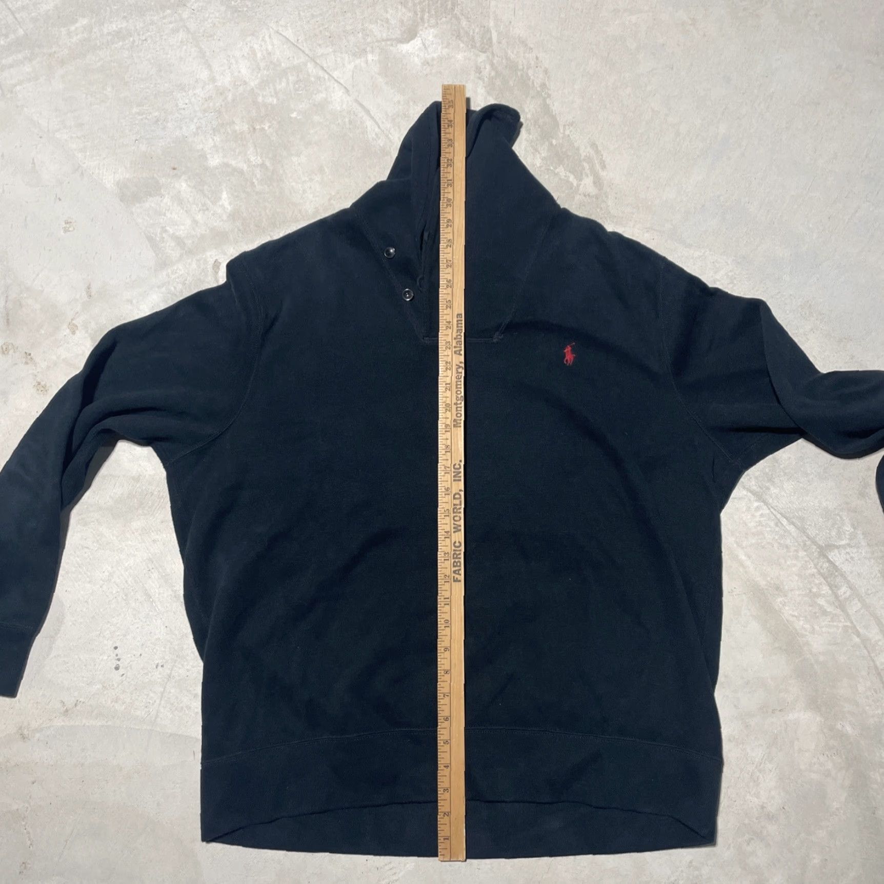 Polo Ralph Lauren Polo Ralph Lauren Sweater Men 2XL Black Cotton Shawl Neck Pullover Logo Zipper Regular Knit Shirt Style Pullover Adult Mens Size US XXL / EU 58 / 5 - 5 Thumbnail