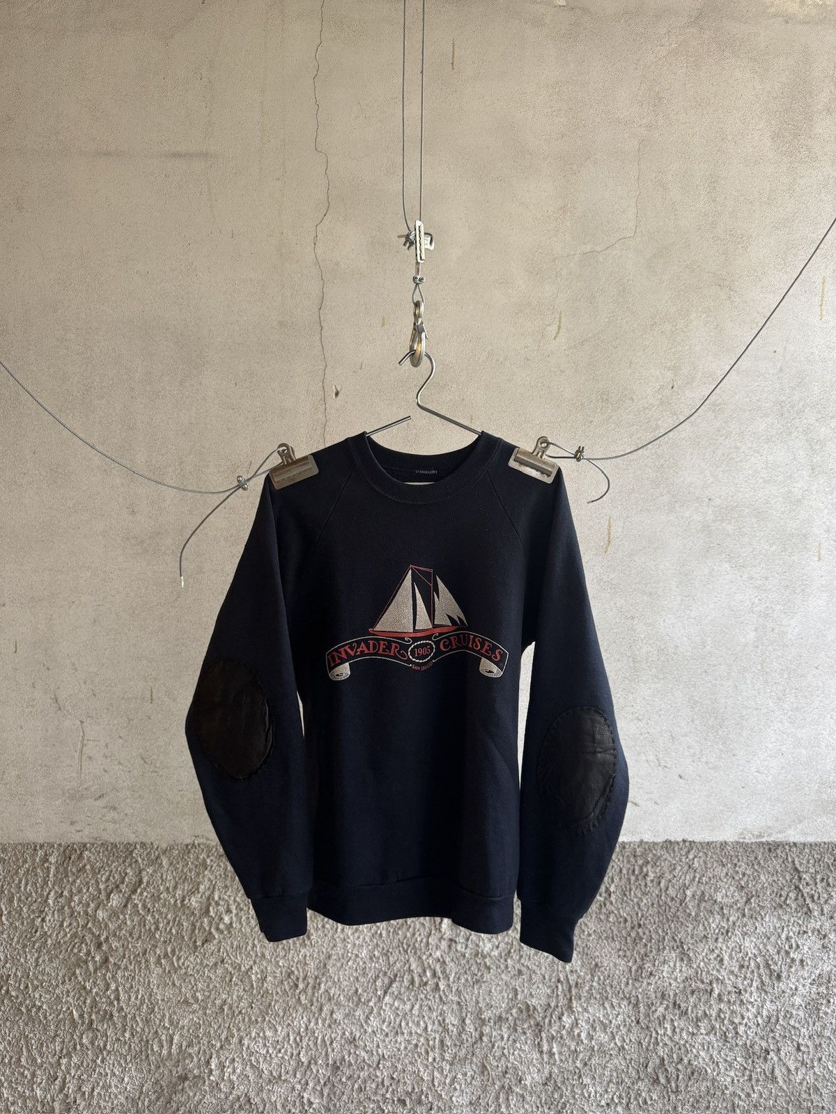 Maison Margiela Maison Margiela Artisanal A/H 1999 leather elbow crewneck Size US M / EU 48-50 / 2 - 1 Thumbnail