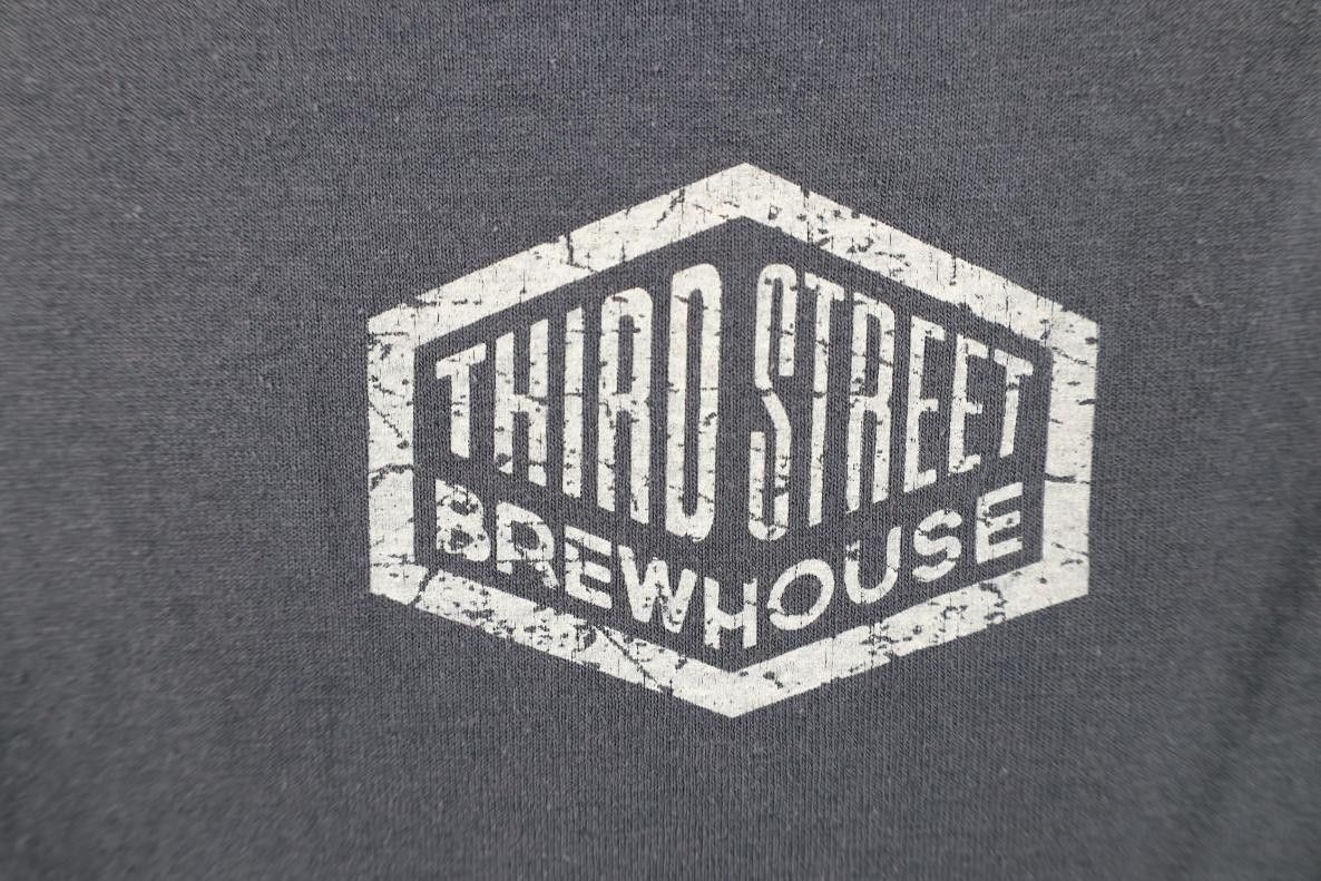 Vintage Y2K Third Street Brewhouse Bitter Neighbor Black T-Shirt Size US M / EU 48-50 / 2 - 9 Thumbnail