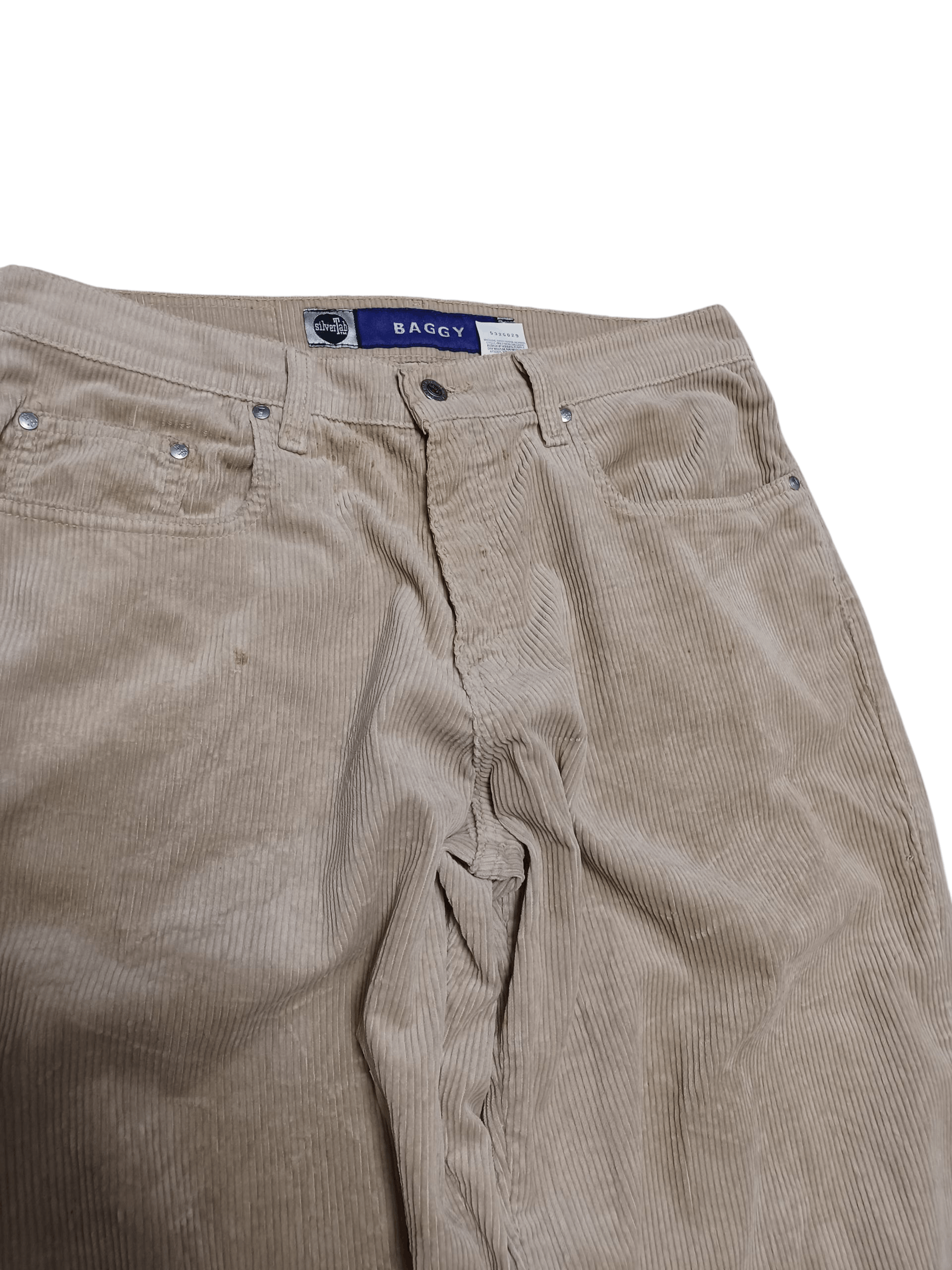 Levi's Vintage Clothing LEVIS SILVER TAB VINTAGE CORDUROY BAGGY PANTS W32 L32 Size US 32 / EU 48 - 2 Thumbnail