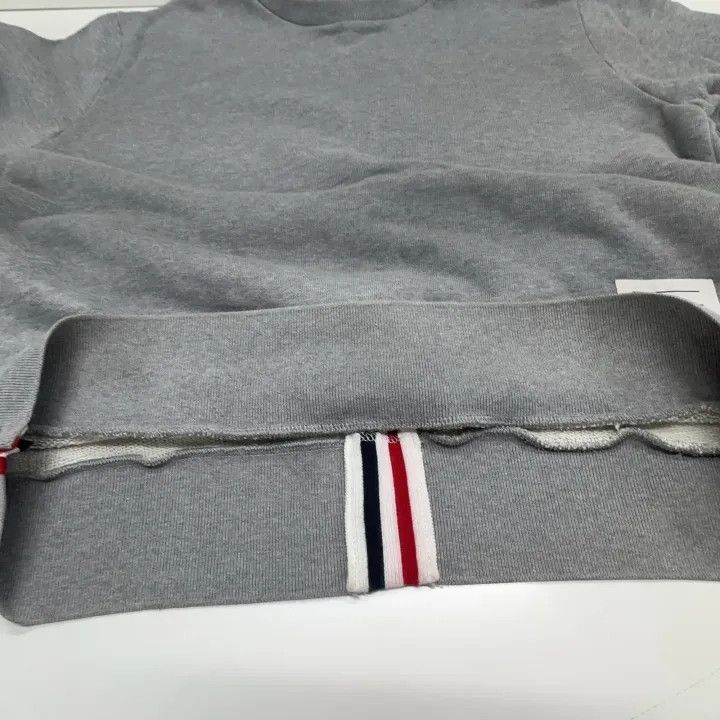 Thom Browne Thom Browne Gray Long Sleeve Sweatshirt -2507 Size US S / EU 44-46 / 1 - 5 Thumbnail